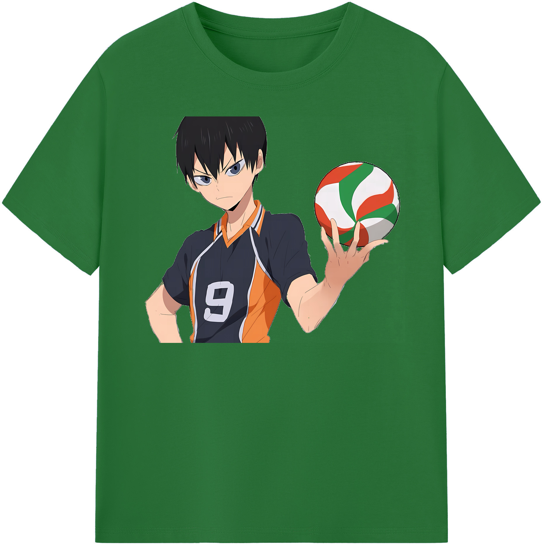 （画像用） ハイキュー!! Haikyu!! 綿100％半袖Tシャツ（フロントプリント）