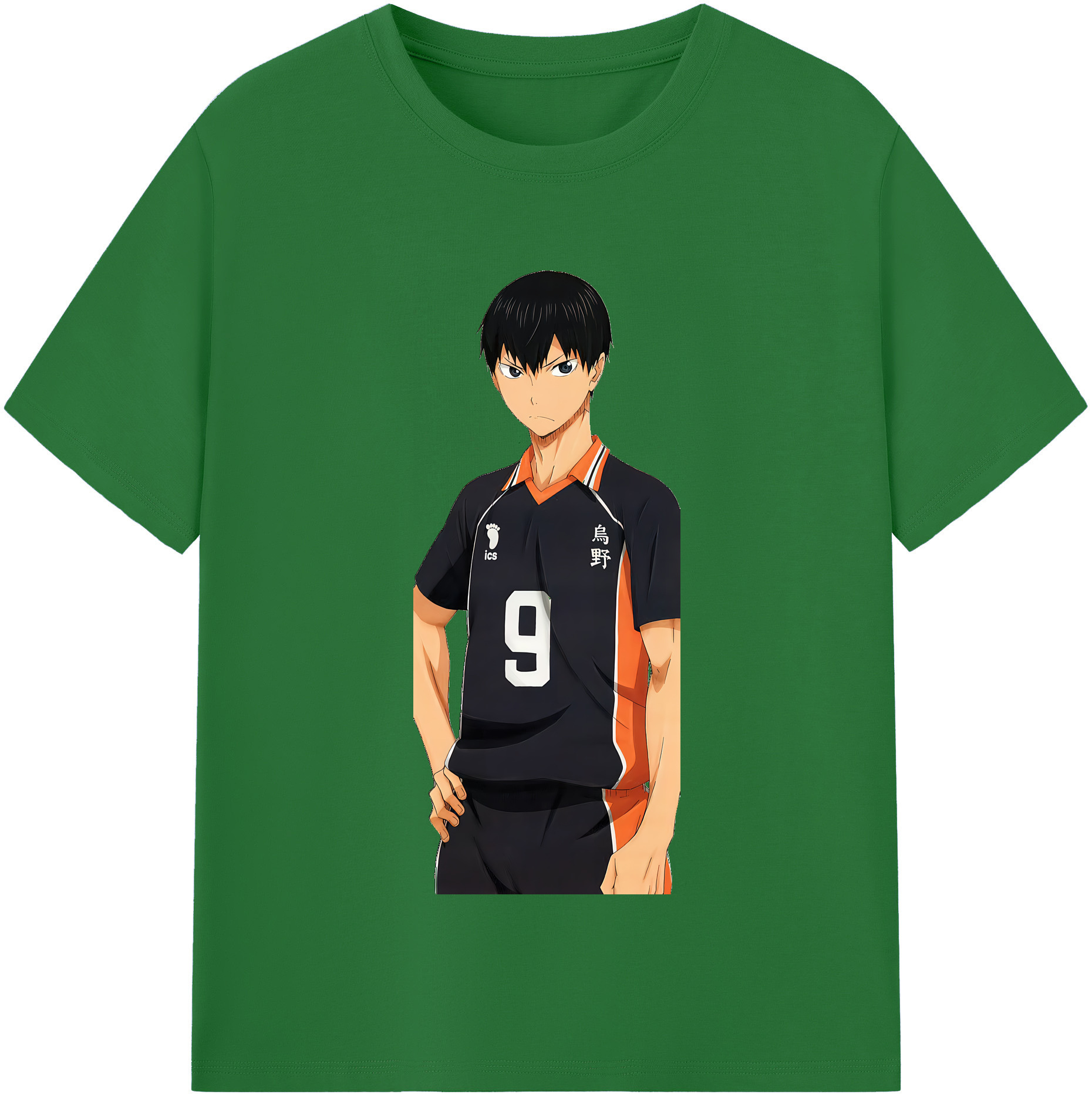 （画像用） ハイキュー!! Haikyu!! 綿100％半袖Tシャツ（フロントプリント）