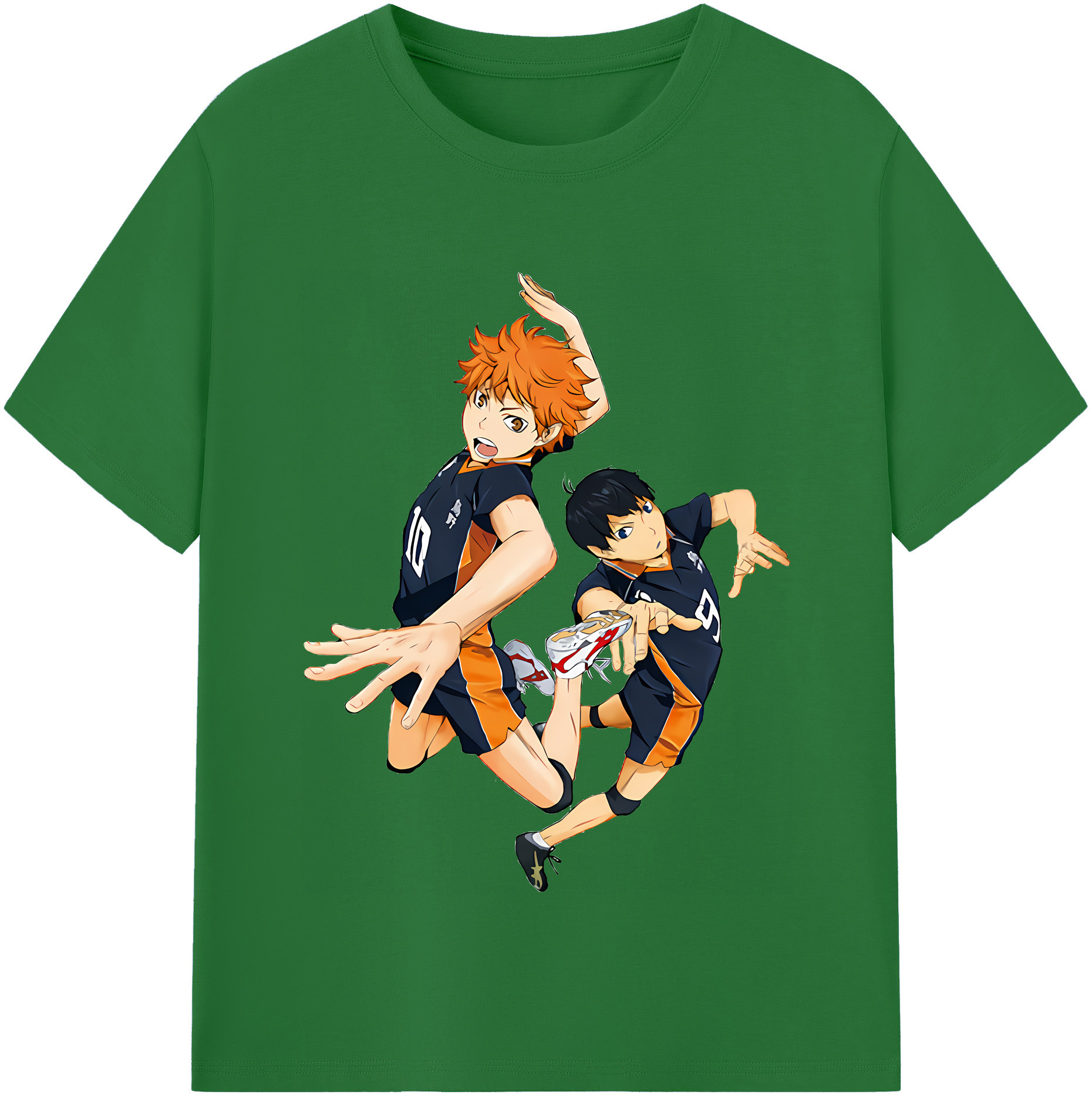 （画像用） ハイキュー!! Haikyu!! 綿100％半袖Tシャツ（フロントプリント）