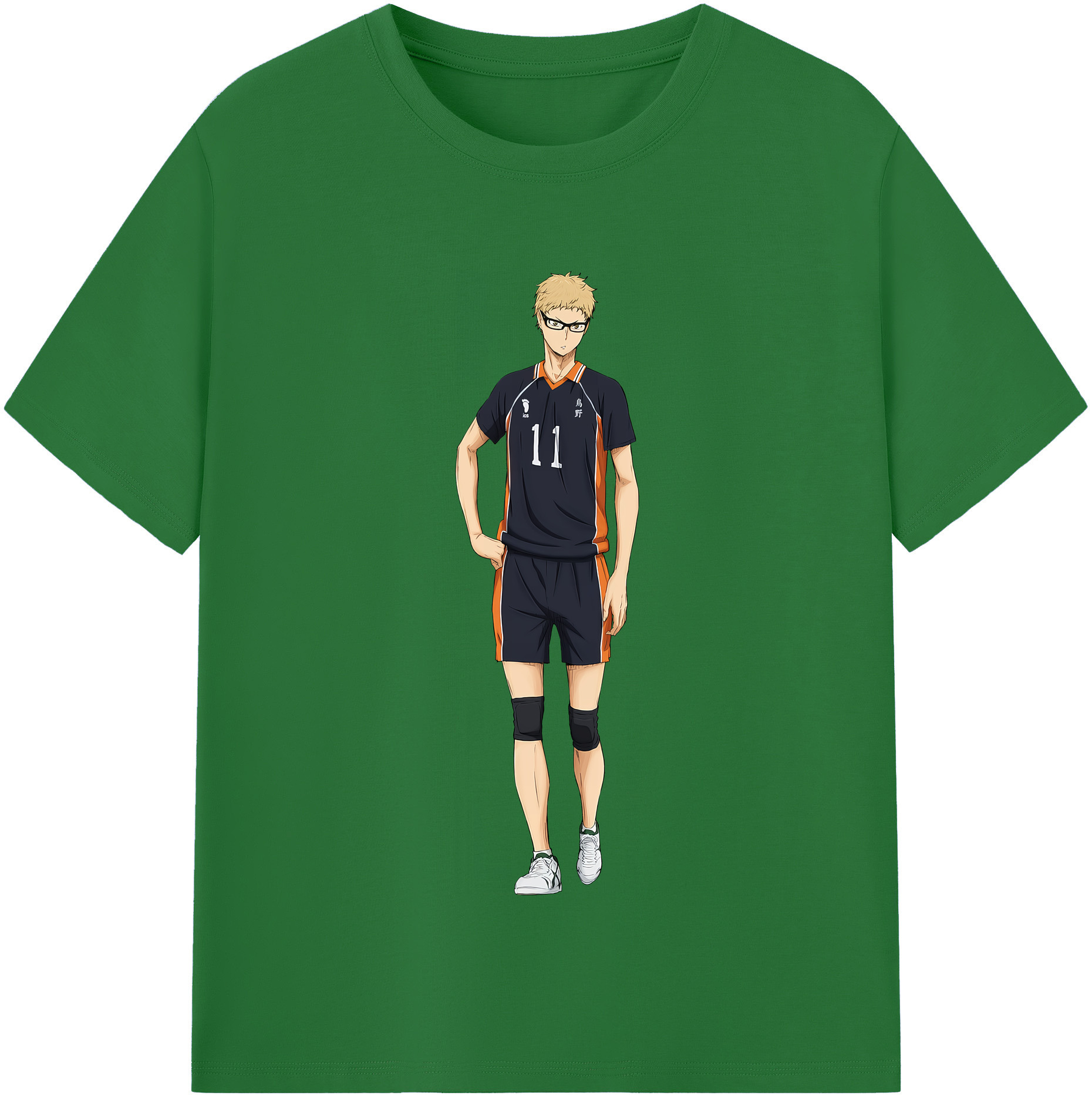 （画像用） ハイキュー!! Haikyu!! 綿100％半袖Tシャツ（フロントプリント）