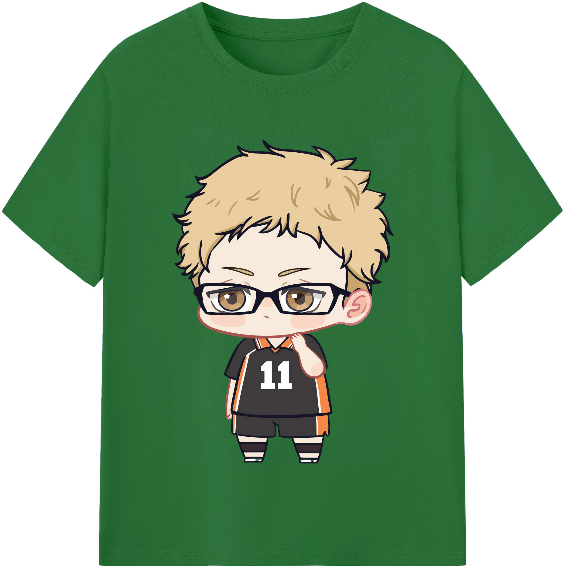 （画像用） ハイキュー!! Haikyu!! 綿100％半袖Tシャツ（フロントプリント）
