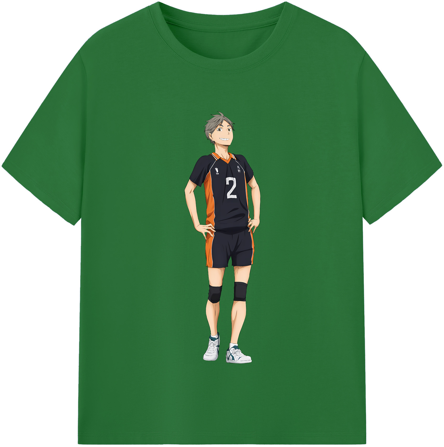 （画像用） ハイキュー!! Haikyu!! 綿100％半袖Tシャツ（フロントプリント）
