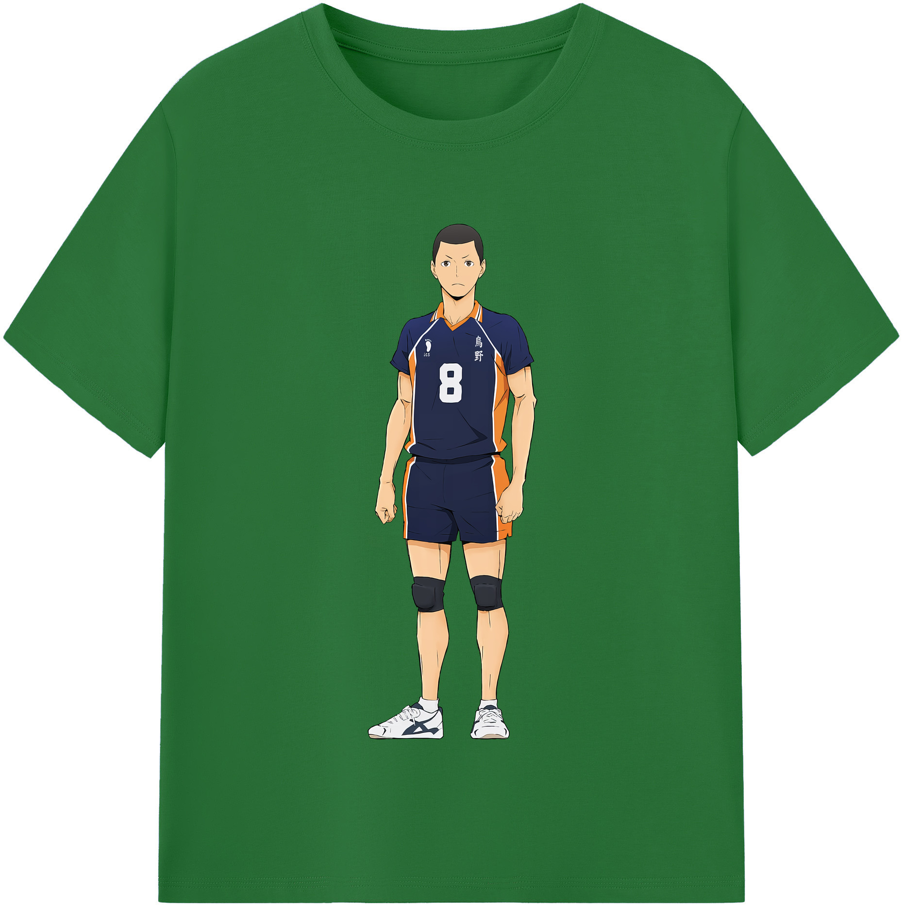 （画像用） ハイキュー!! Haikyu!! 綿100％半袖Tシャツ（フロントプリント）