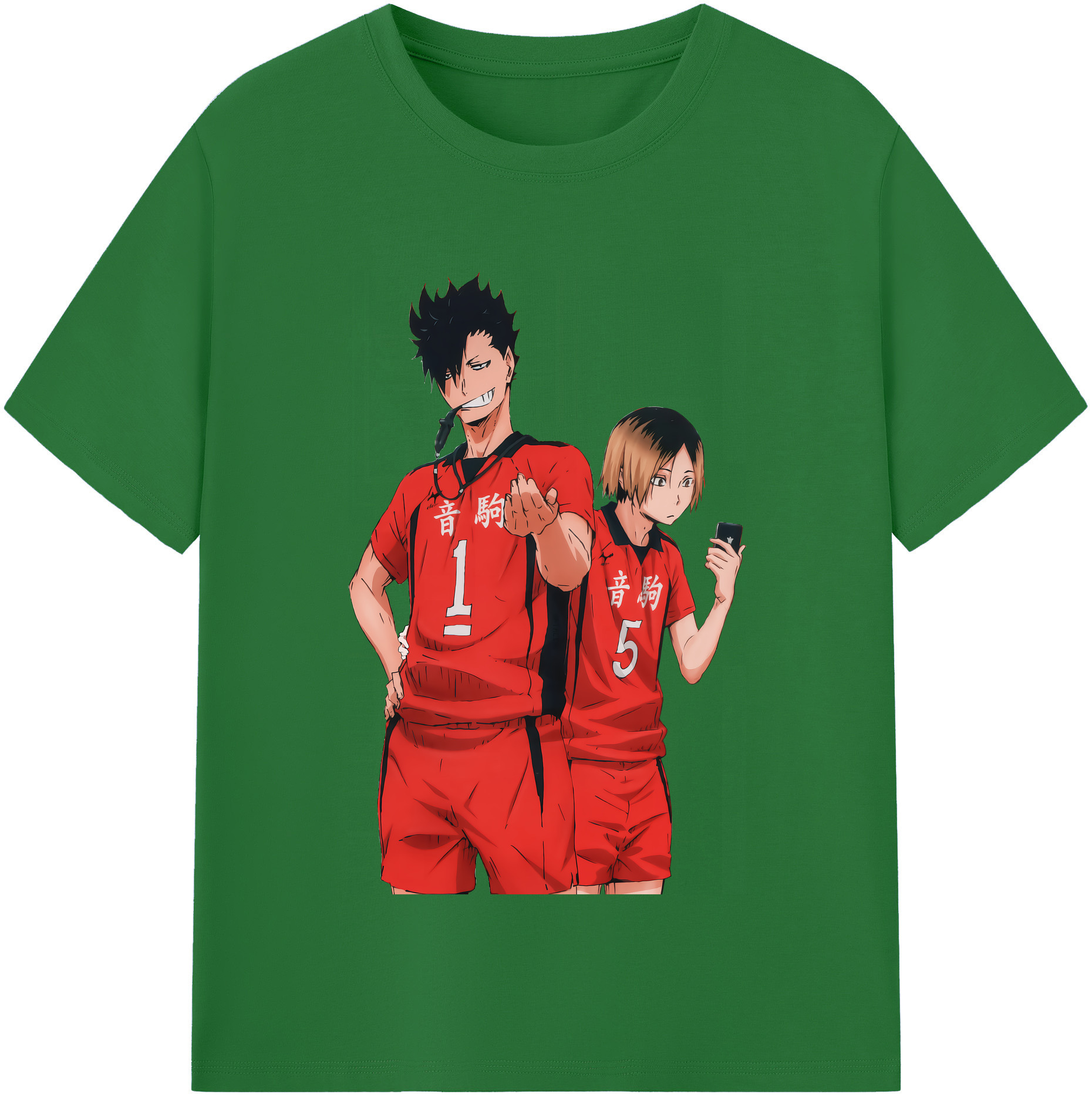 （画像用） ハイキュー!! Haikyu!! 綿100％半袖Tシャツ（フロントプリント）