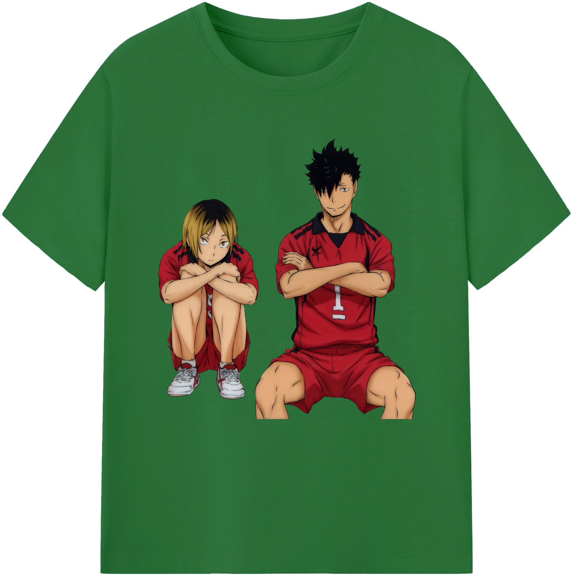 （画像用） ハイキュー!! Haikyu!! 綿100％半袖Tシャツ（フロントプリント）