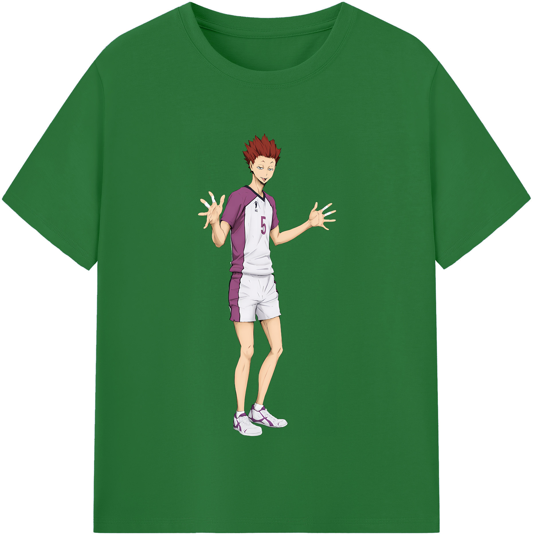 （画像用） ハイキュー!! Haikyu!! 綿100％半袖Tシャツ（フロントプリント）