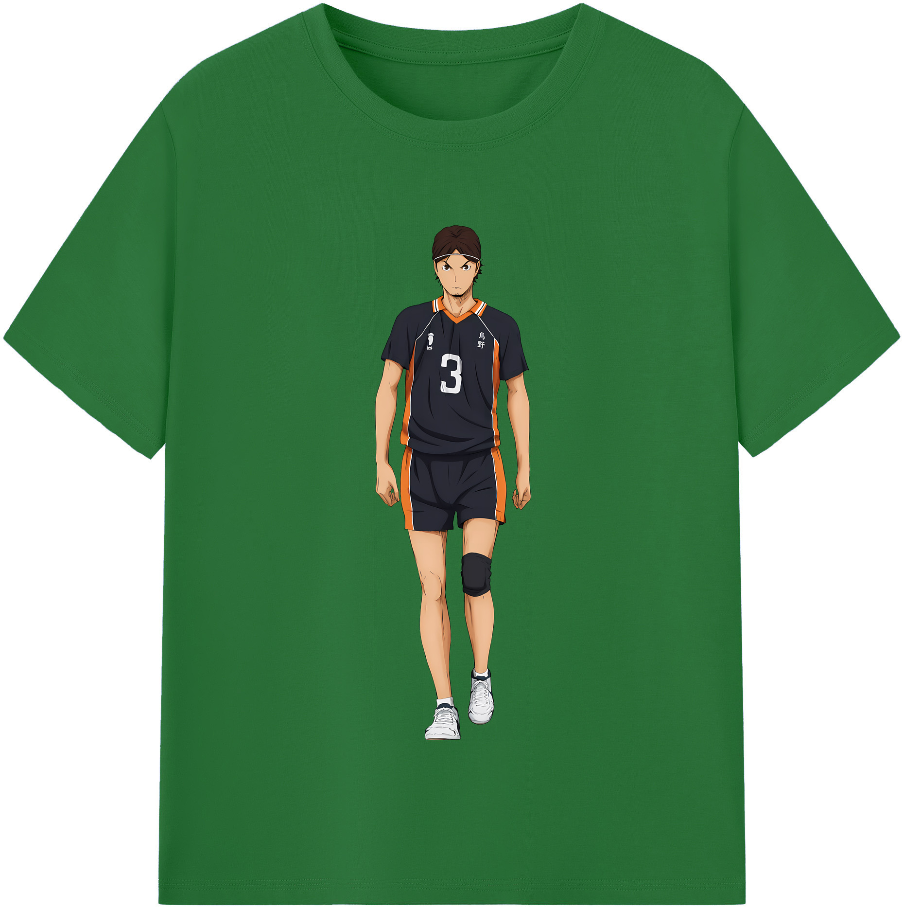 （画像用） ハイキュー!! Haikyu!! 綿100％半袖Tシャツ（フロントプリント）