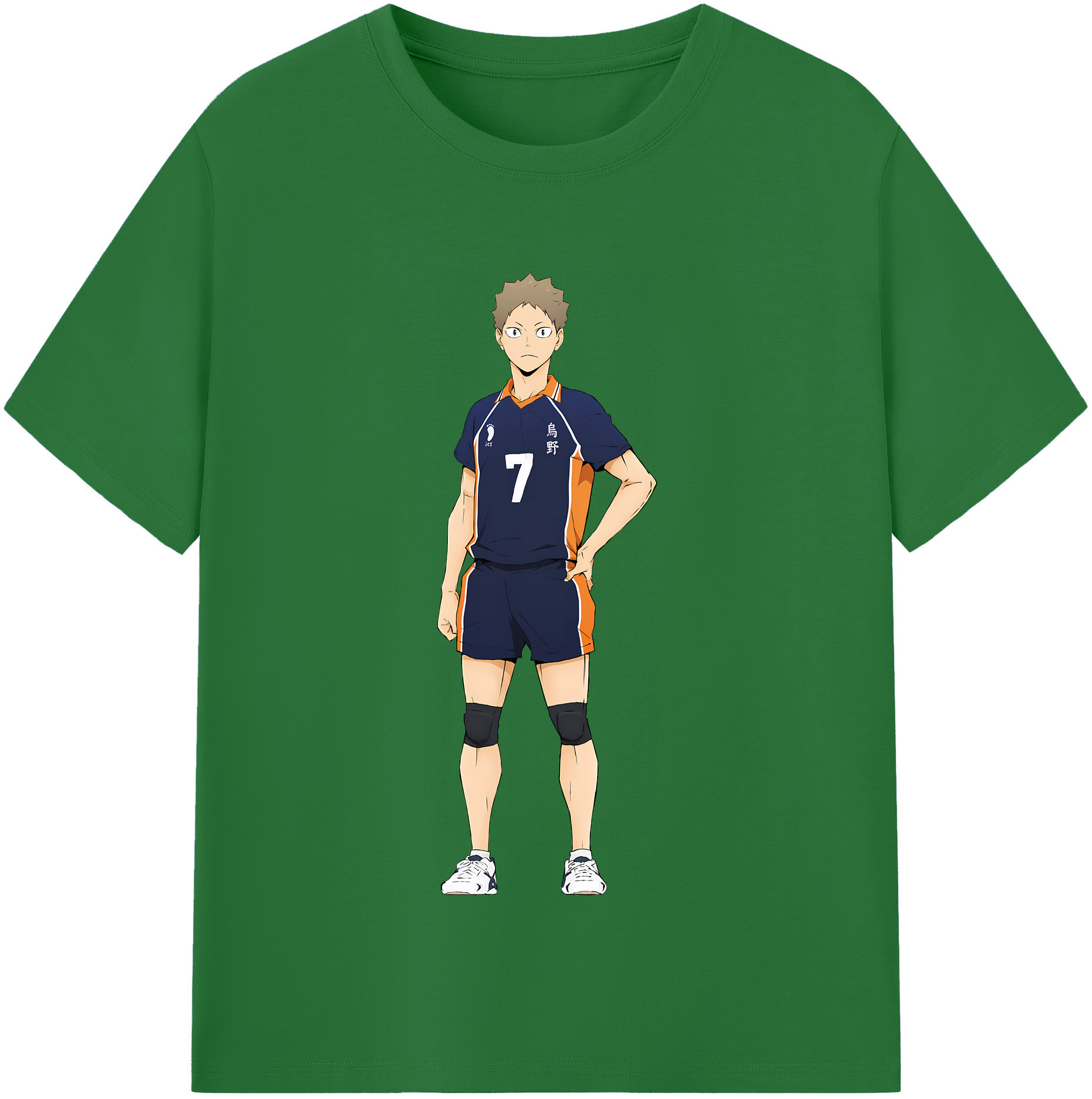 （画像用） ハイキュー!! Haikyu!! 綿100％半袖Tシャツ（フロントプリント）