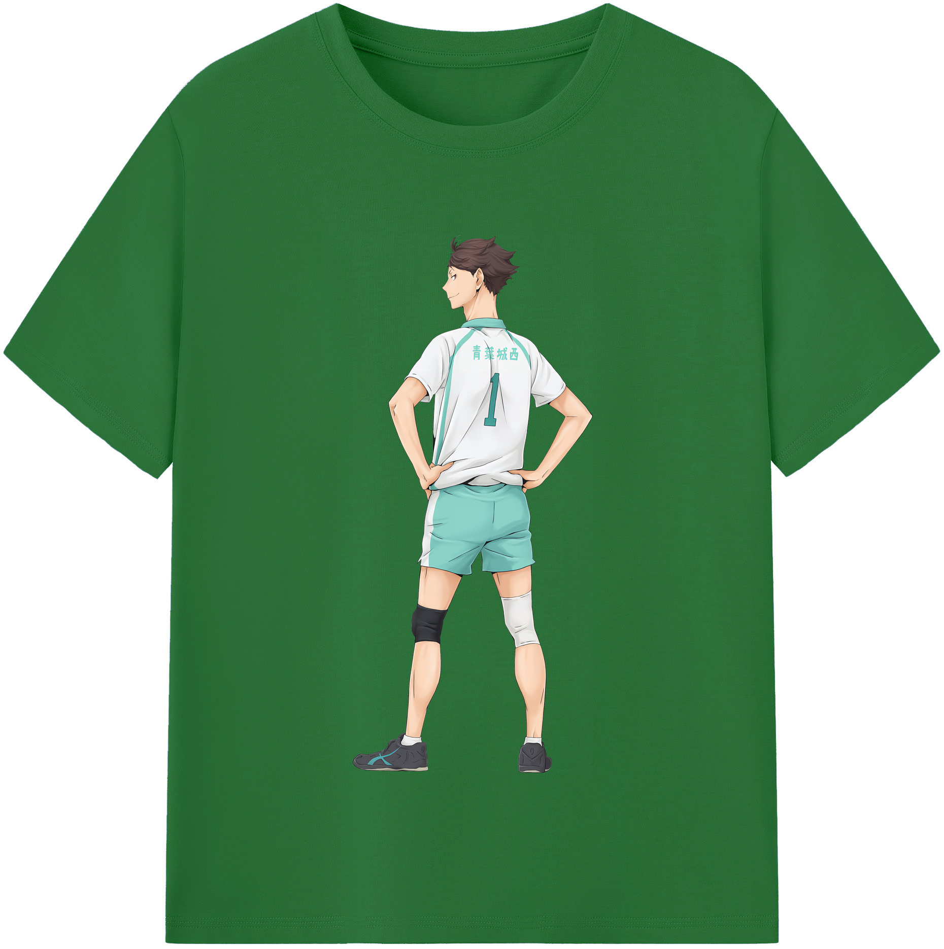 （画像用） ハイキュー!! Haikyu!! 綿100％半袖Tシャツ（フロントプリント）