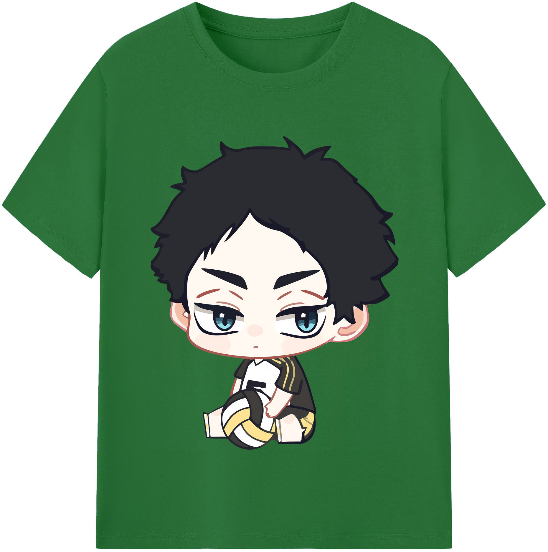 （画像用） ハイキュー!! Haikyu!! 綿100％半袖Tシャツ（フロントプリント）