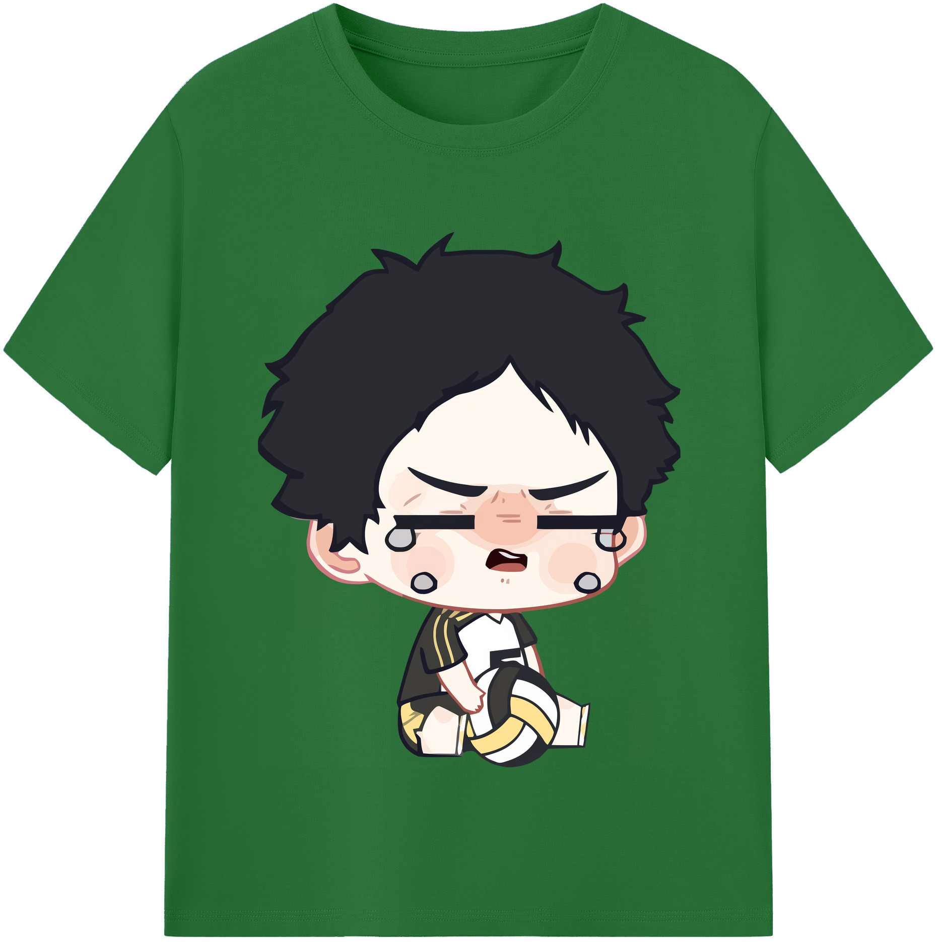 （画像用） ハイキュー!! Haikyu!! 綿100％半袖Tシャツ（フロントプリント）