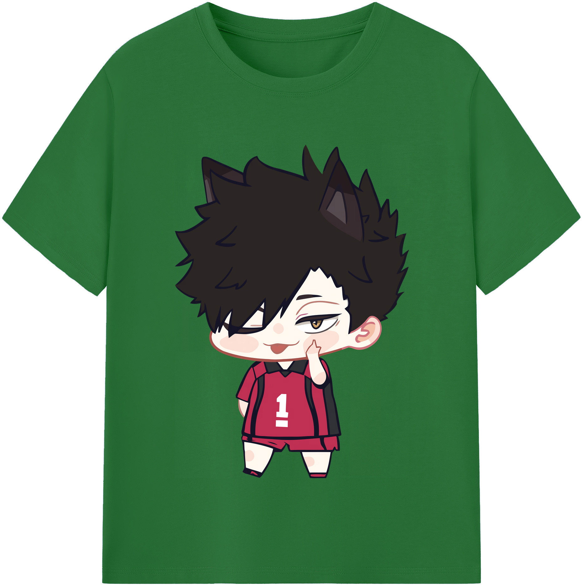 （画像用） ハイキュー!! Haikyu!! 綿100％半袖Tシャツ（フロントプリント）