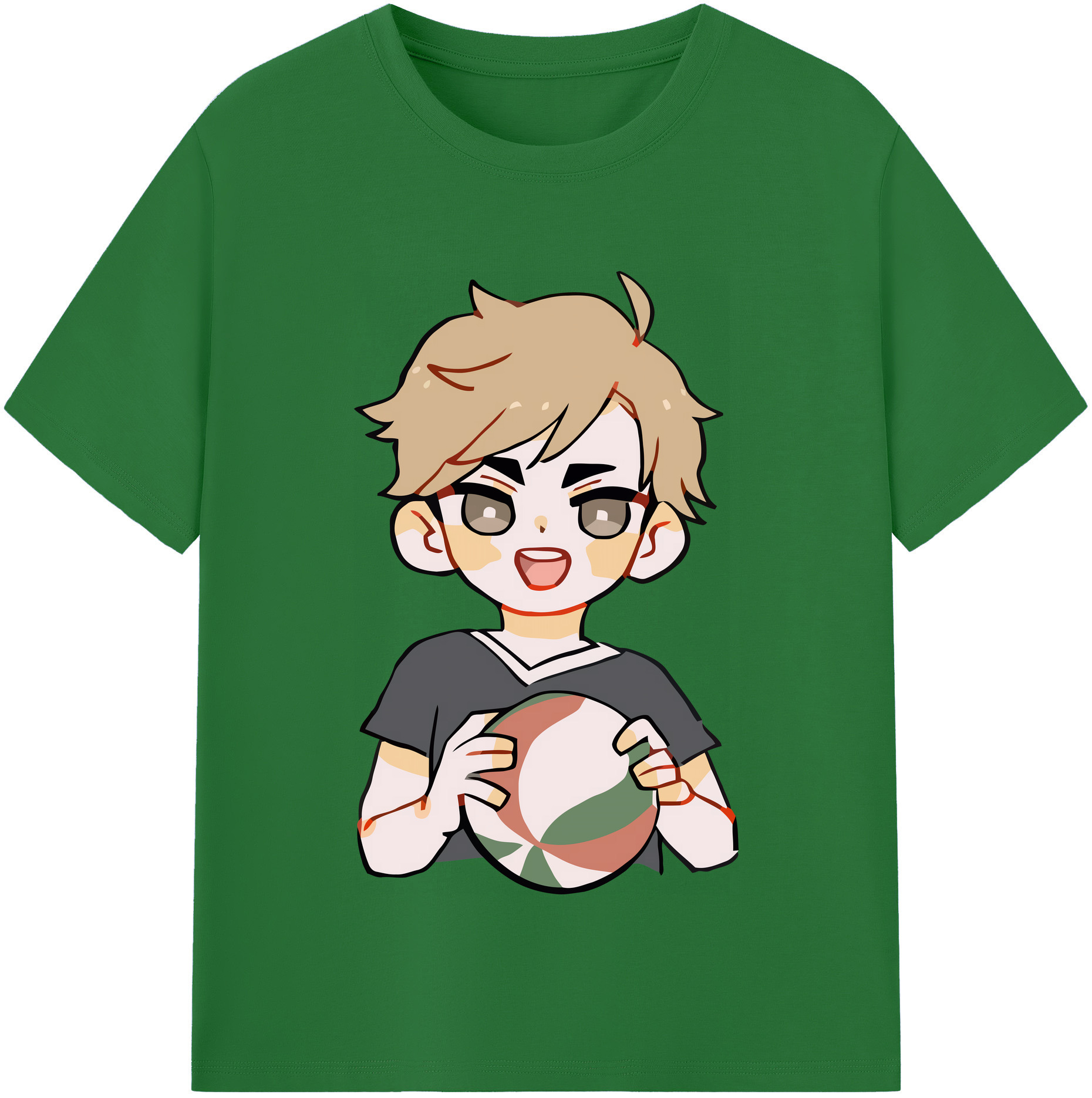 （画像用） ハイキュー!! Haikyu!! 綿100％半袖Tシャツ（フロントプリント）