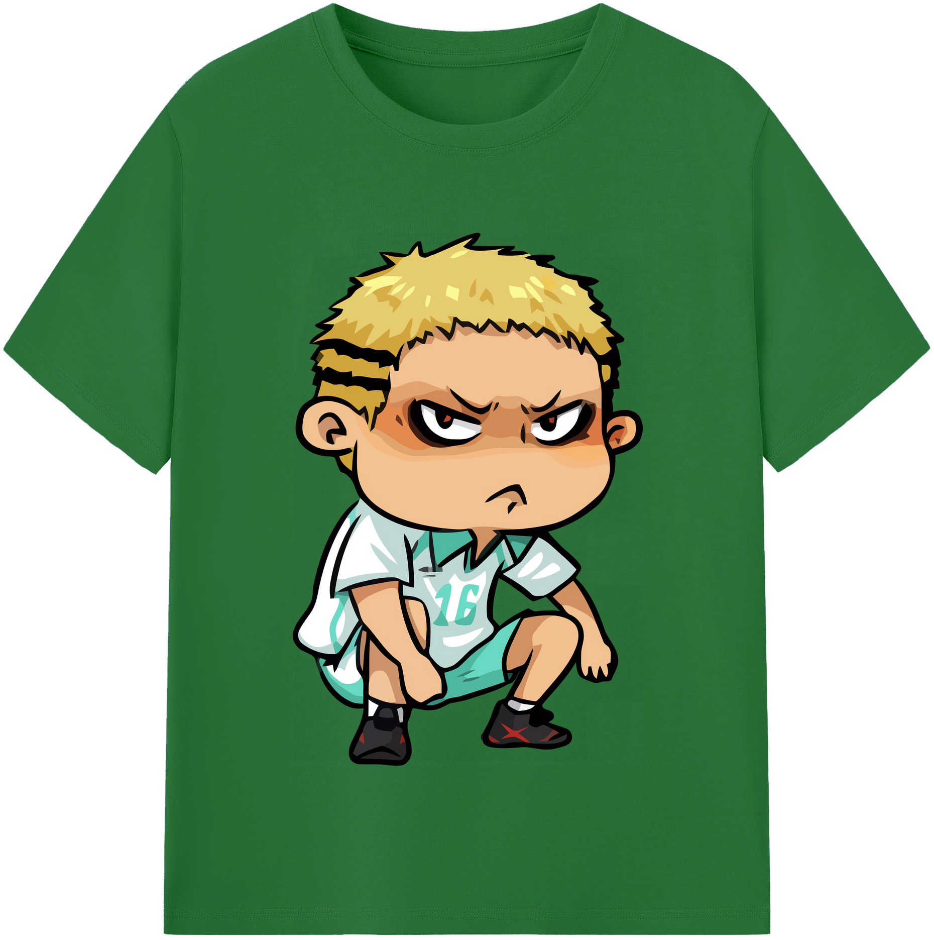 （画像用） ハイキュー!! Haikyu!! 綿100％半袖Tシャツ（フロントプリント）