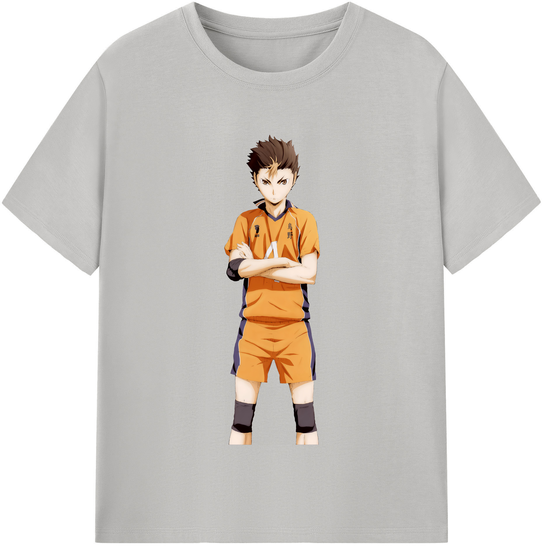 （画像用） ハイキュー!! Haikyu!! 綿100％半袖Tシャツ（フロントプリント）