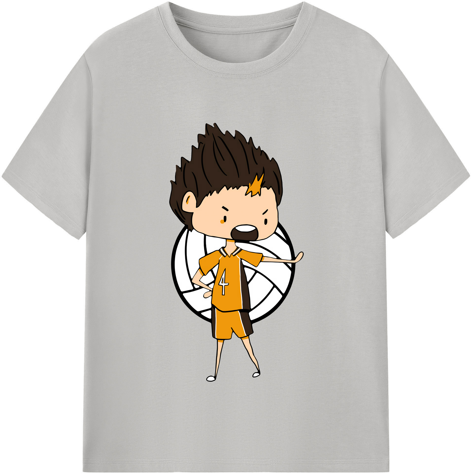 （画像用） ハイキュー!! Haikyu!! 綿100％半袖Tシャツ（フロントプリント）