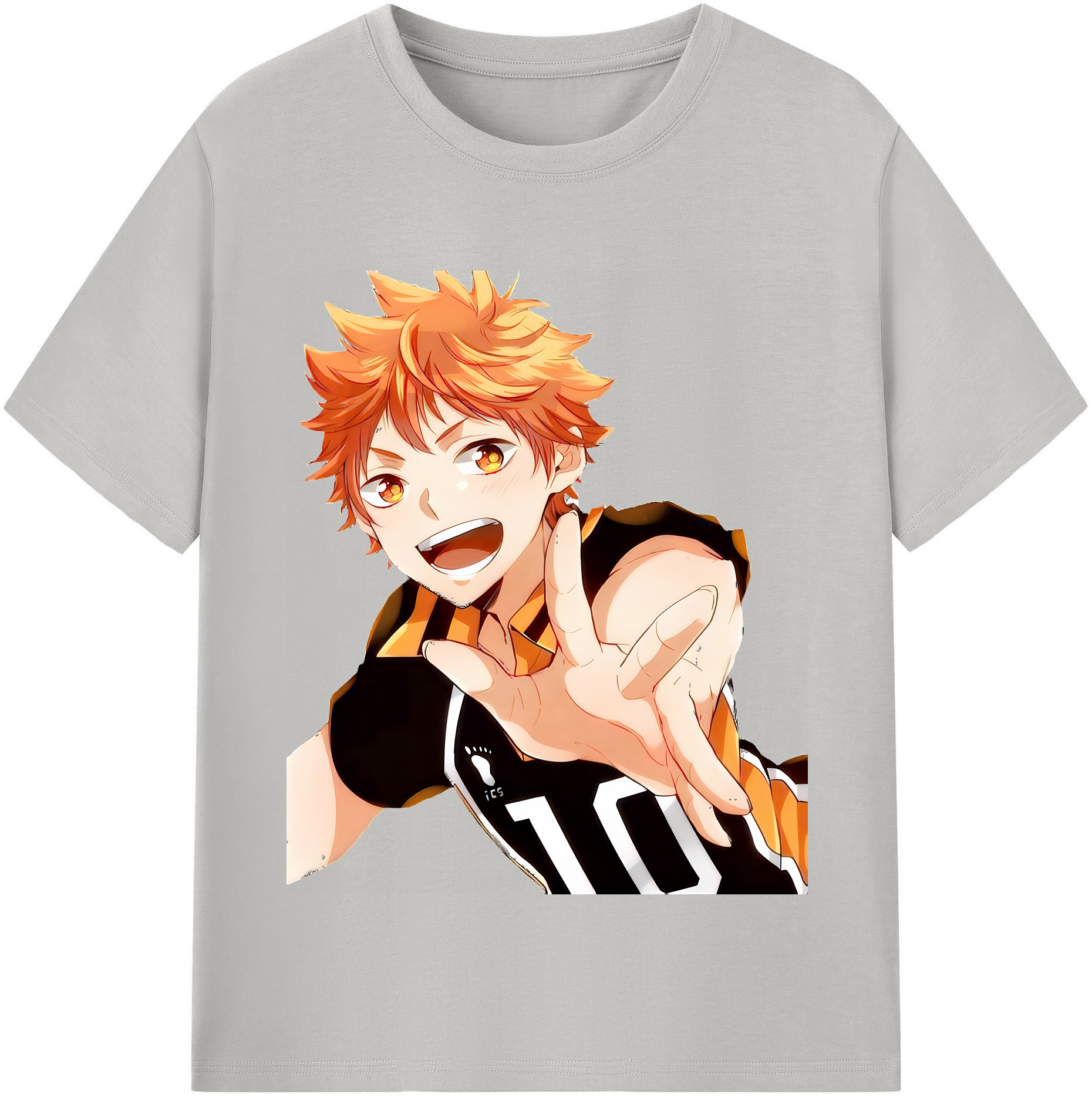（画像用） ハイキュー!! Haikyu!! 綿100％半袖Tシャツ（フロントプリント）