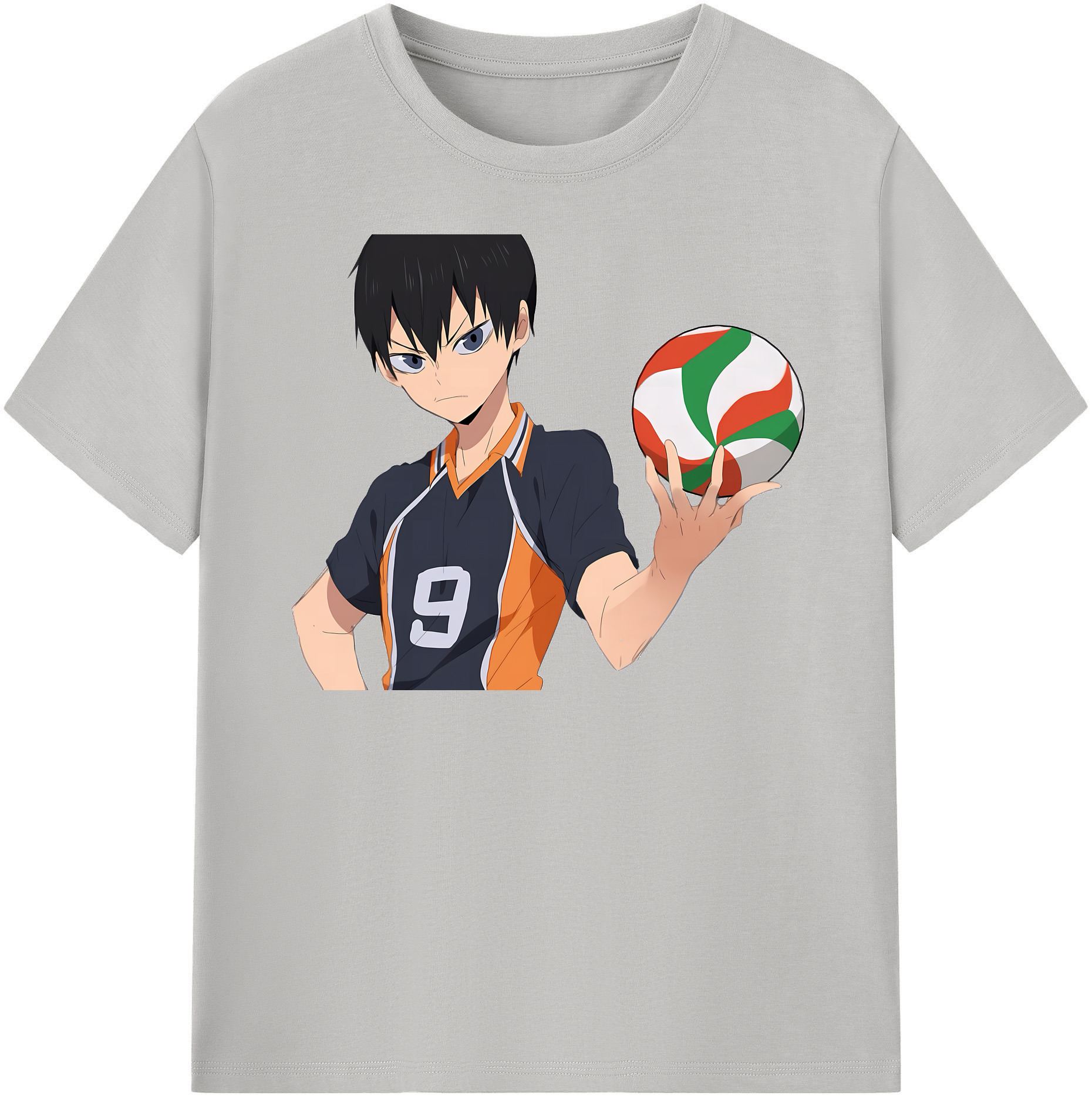 （画像用） ハイキュー!! Haikyu!! 綿100％半袖Tシャツ（フロントプリント）