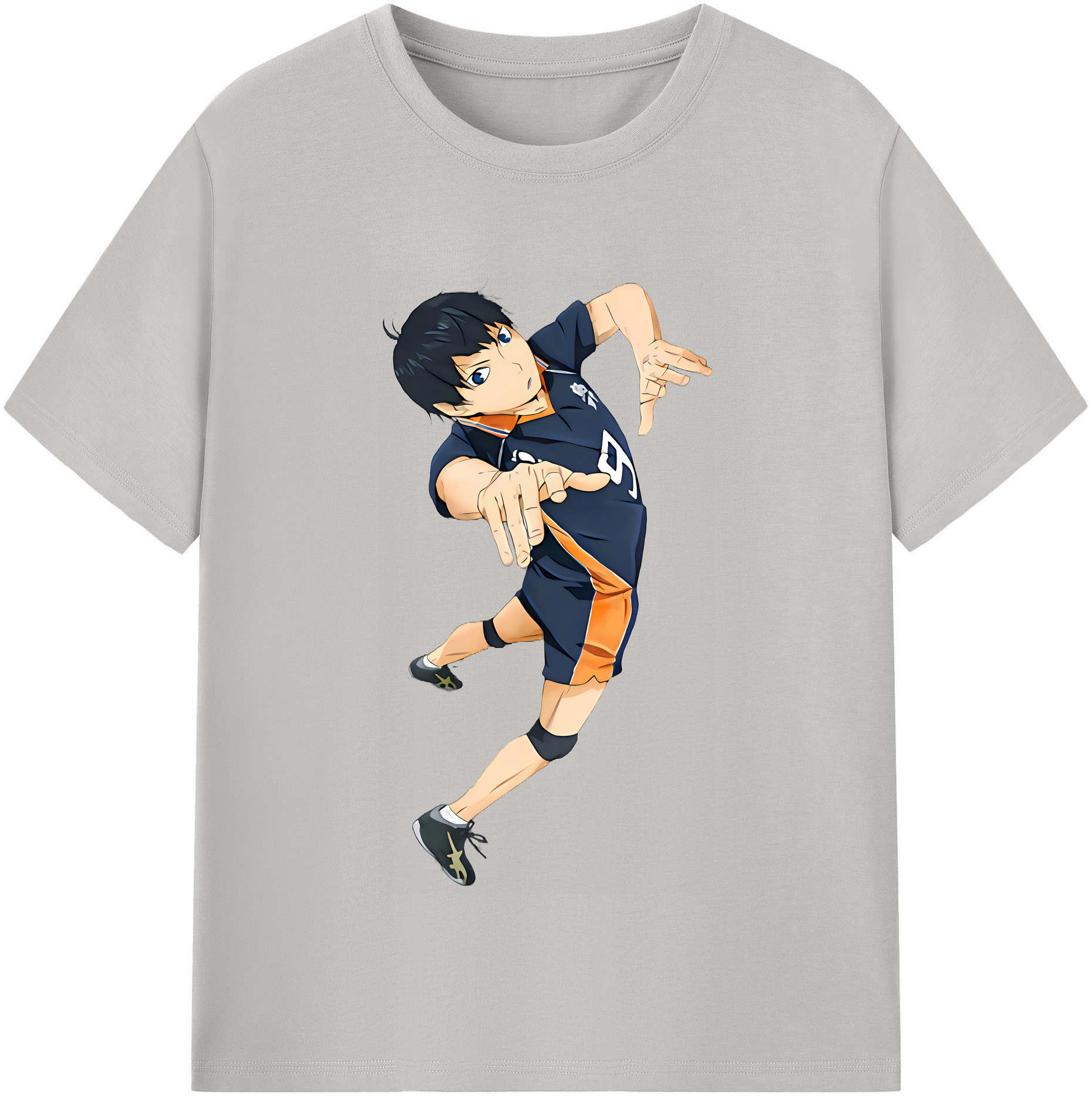 （画像用） ハイキュー!! Haikyu!! 綿100％半袖Tシャツ（フロントプリント）
