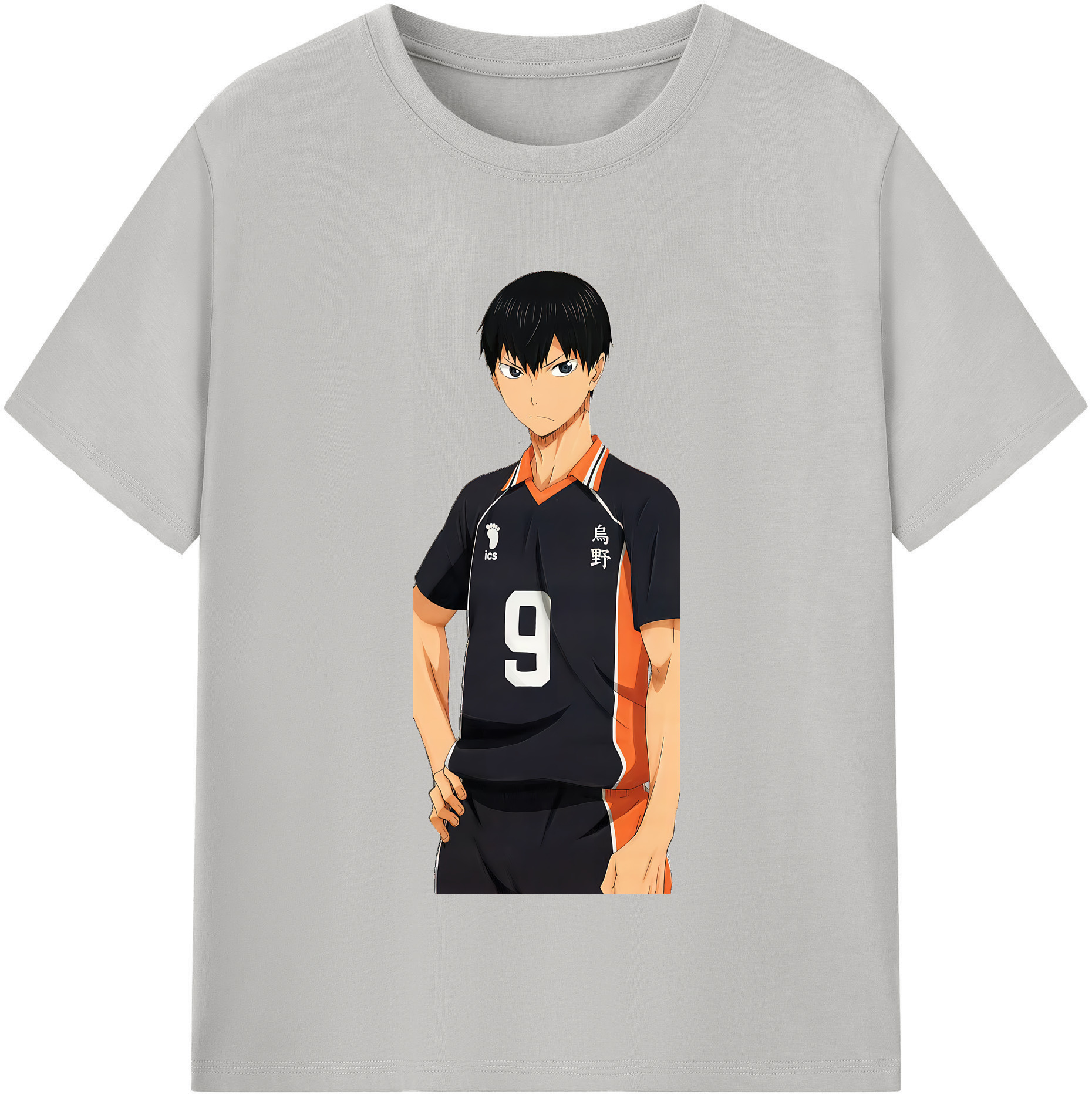 （画像用） ハイキュー!! Haikyu!! 綿100％半袖Tシャツ（フロントプリント）