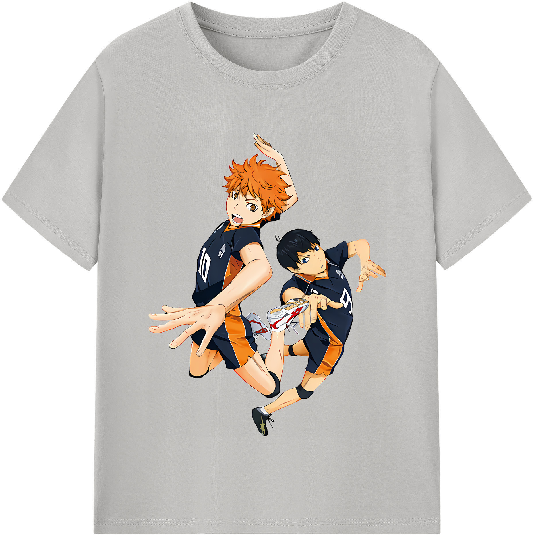 （画像用） ハイキュー!! Haikyu!! 綿100％半袖Tシャツ（フロントプリント）