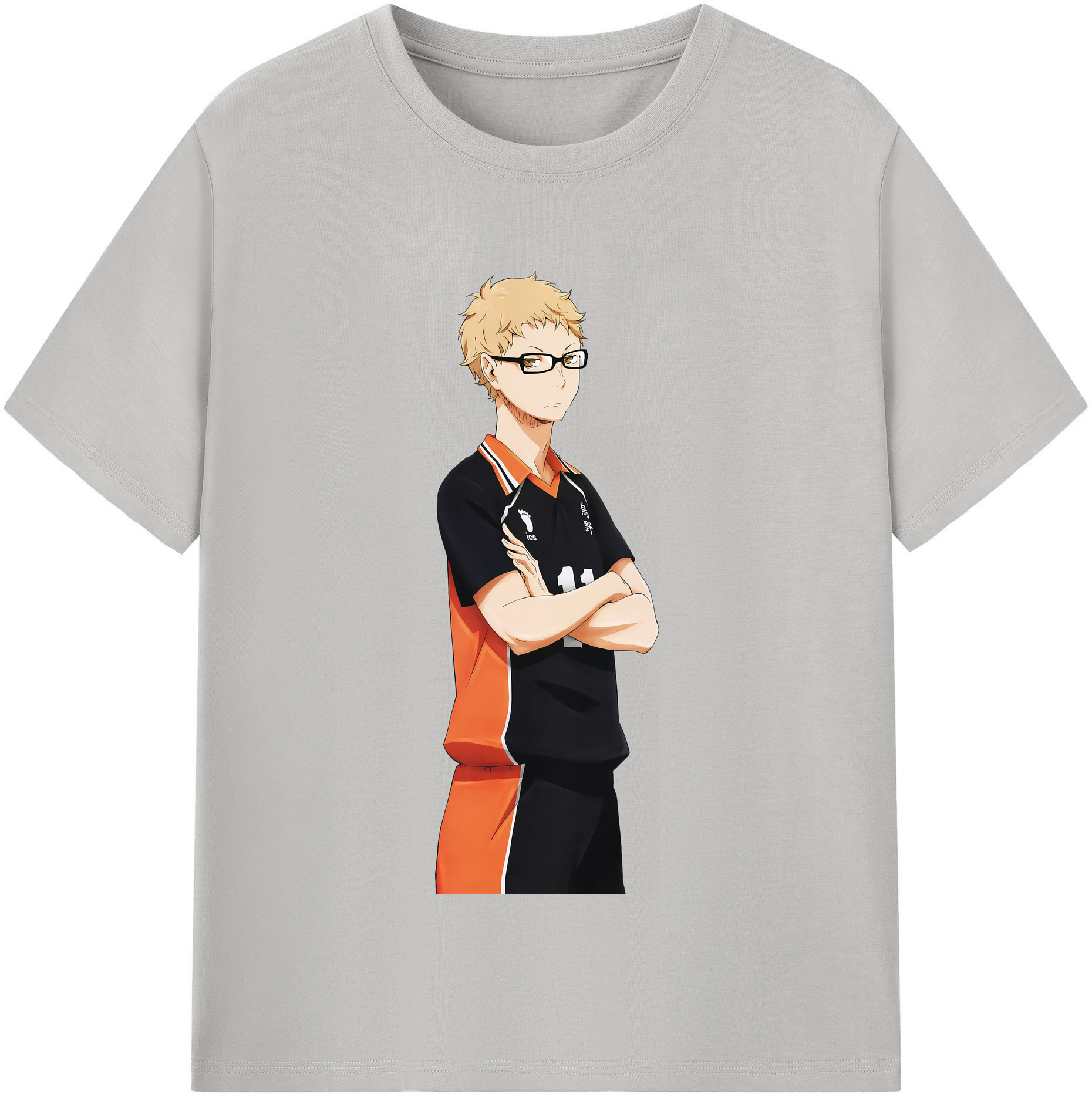 （画像用） ハイキュー!! Haikyu!! 綿100％半袖Tシャツ（フロントプリント）