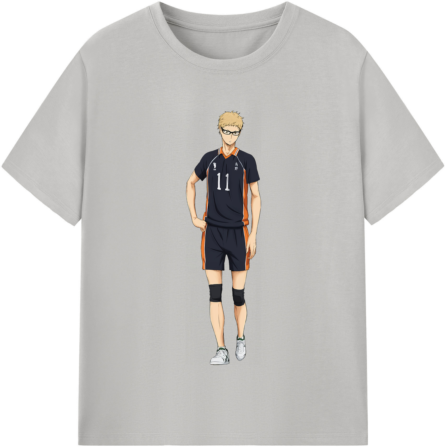 （画像用） ハイキュー!! Haikyu!! 綿100％半袖Tシャツ（フロントプリント）