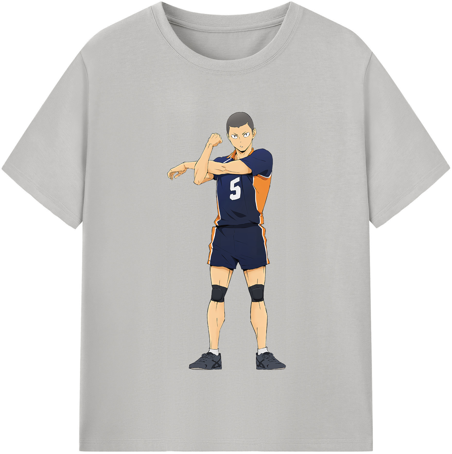 （画像用） ハイキュー!! Haikyu!! 綿100％半袖Tシャツ（フロントプリント）