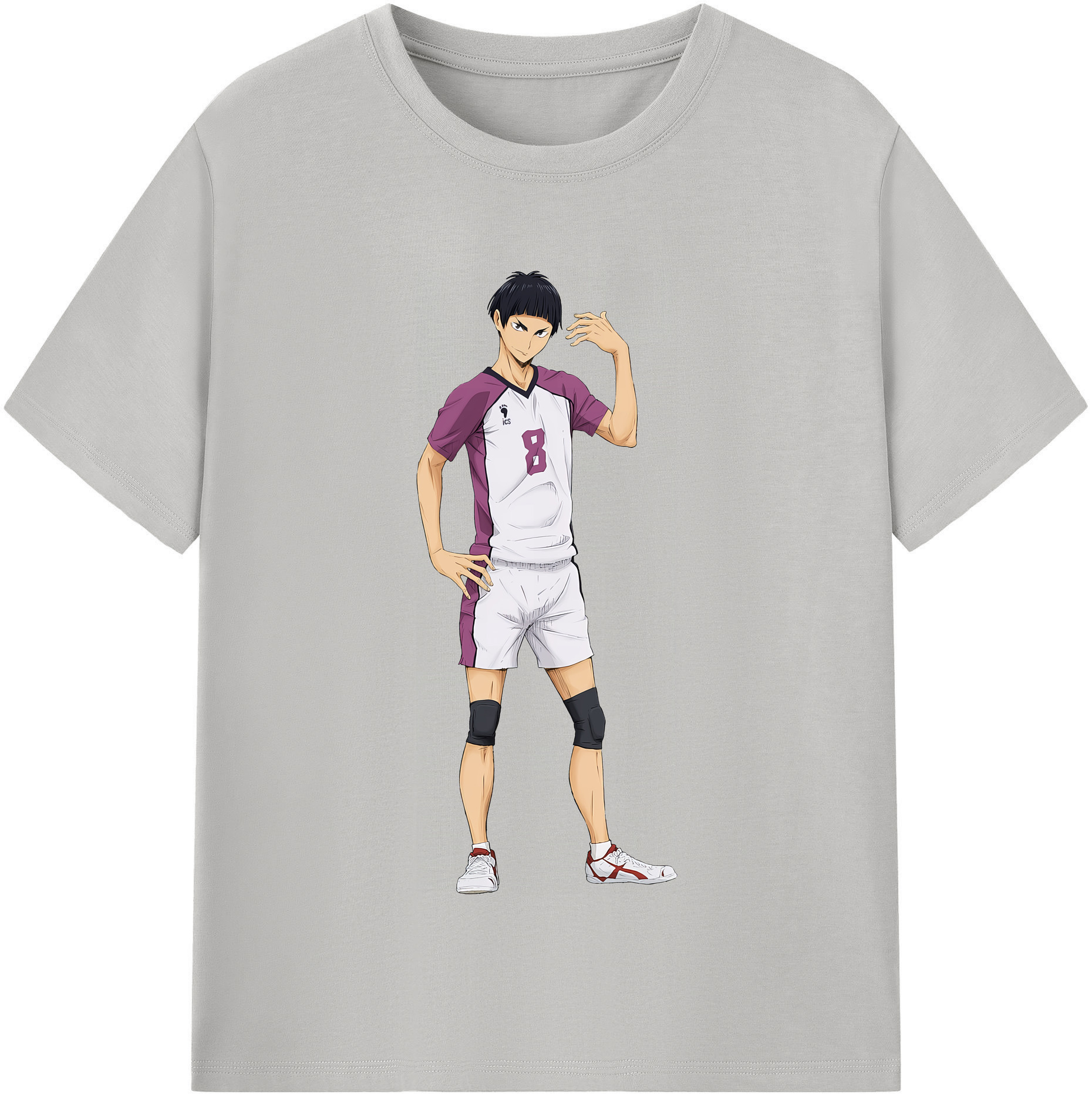 （画像用） ハイキュー!! Haikyu!! 綿100％半袖Tシャツ（フロントプリント）