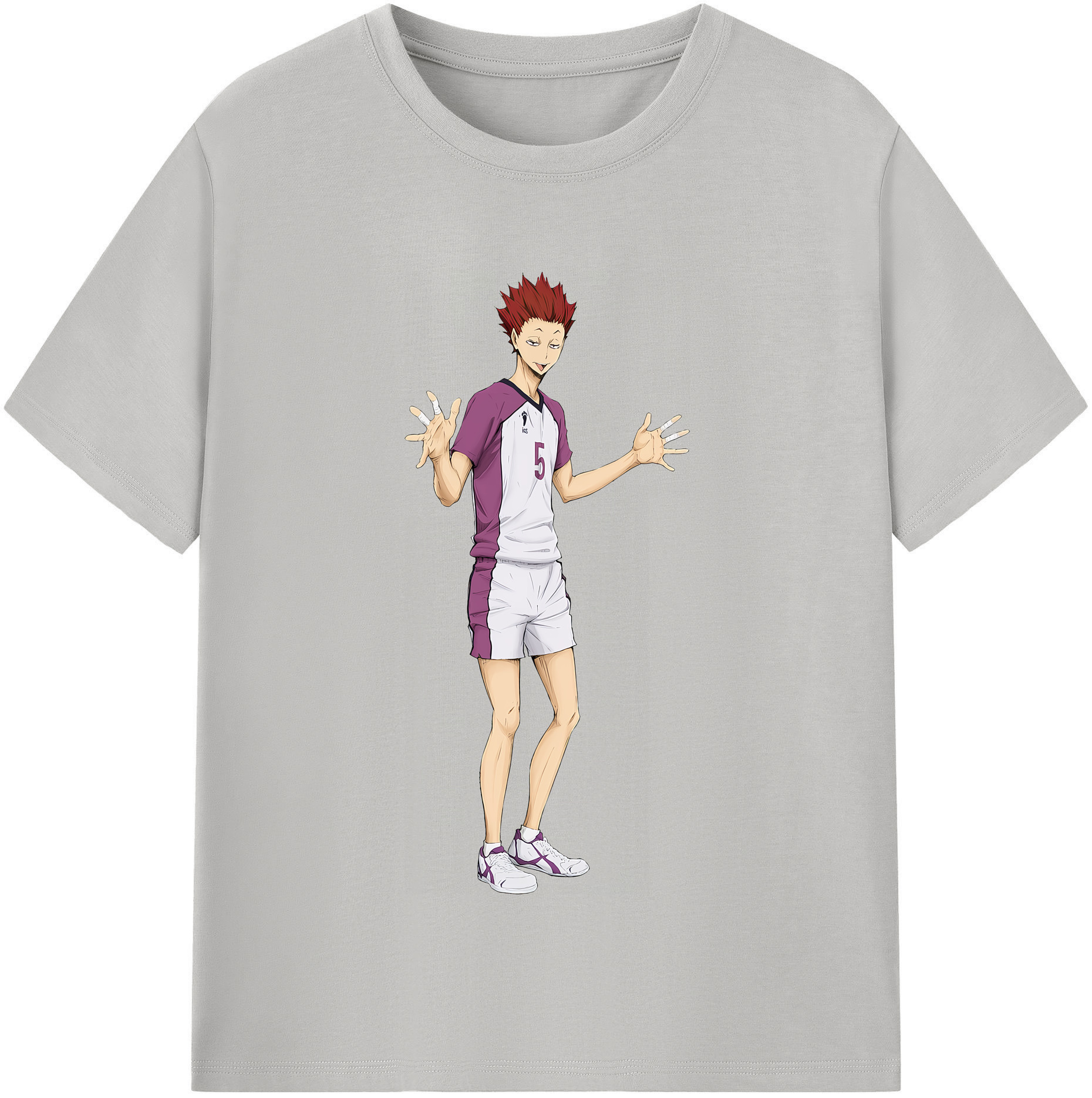 （画像用） ハイキュー!! Haikyu!! 綿100％半袖Tシャツ（フロントプリント）