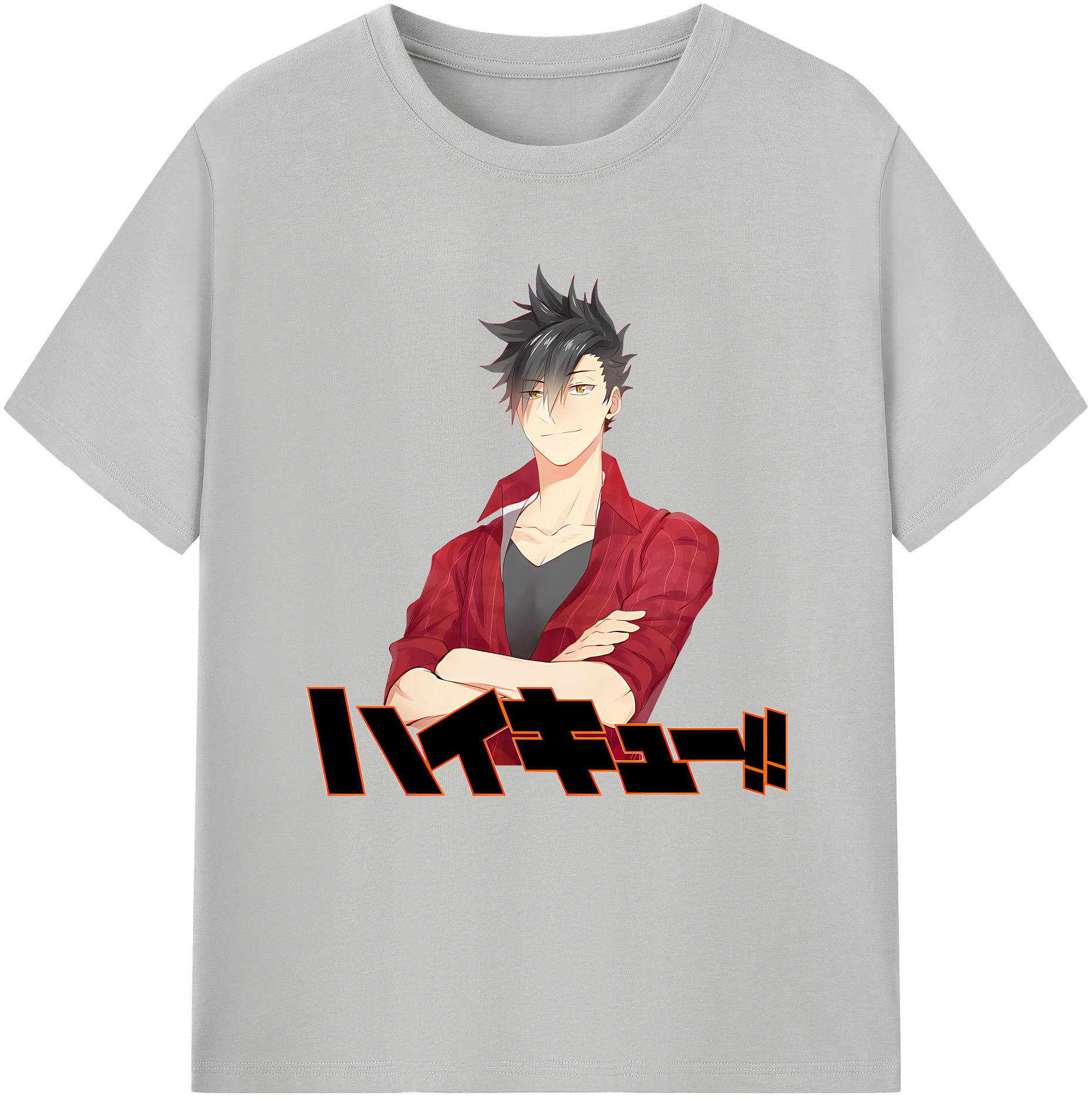 （画像用） ハイキュー!! Haikyu!! 綿100％半袖Tシャツ（フロントプリント）