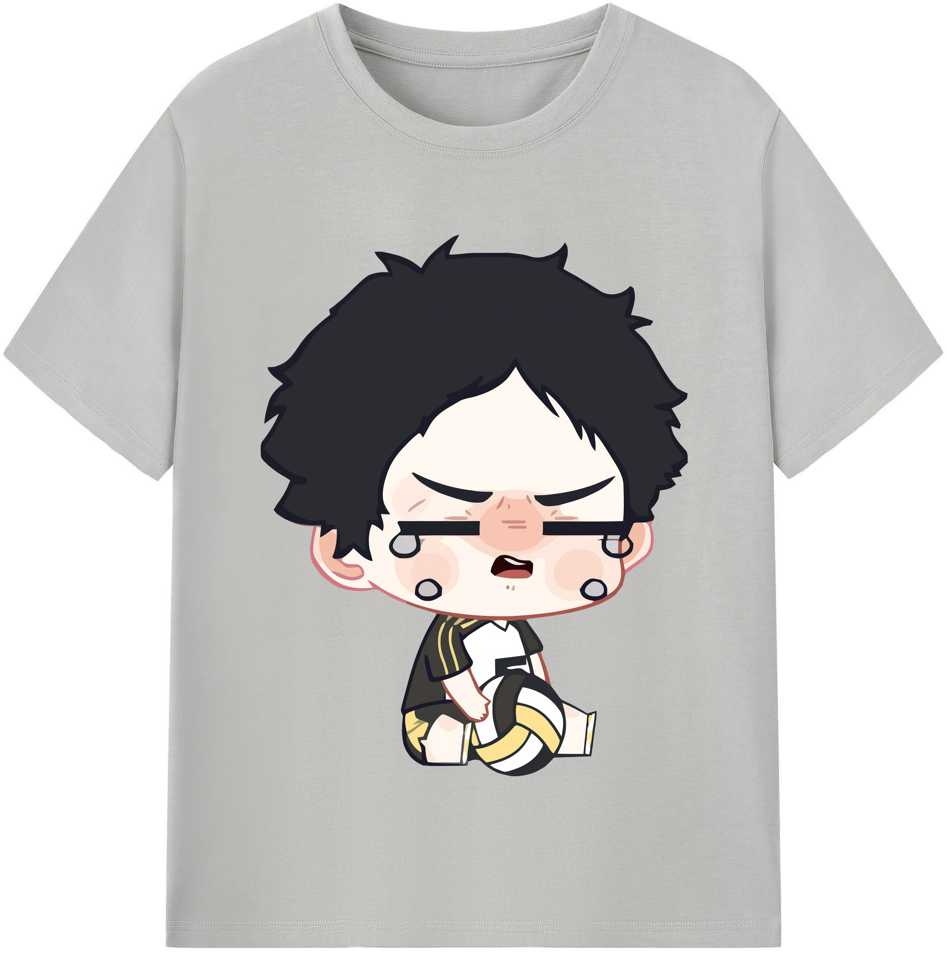 （画像用） ハイキュー!! Haikyu!! 綿100％半袖Tシャツ（フロントプリント）