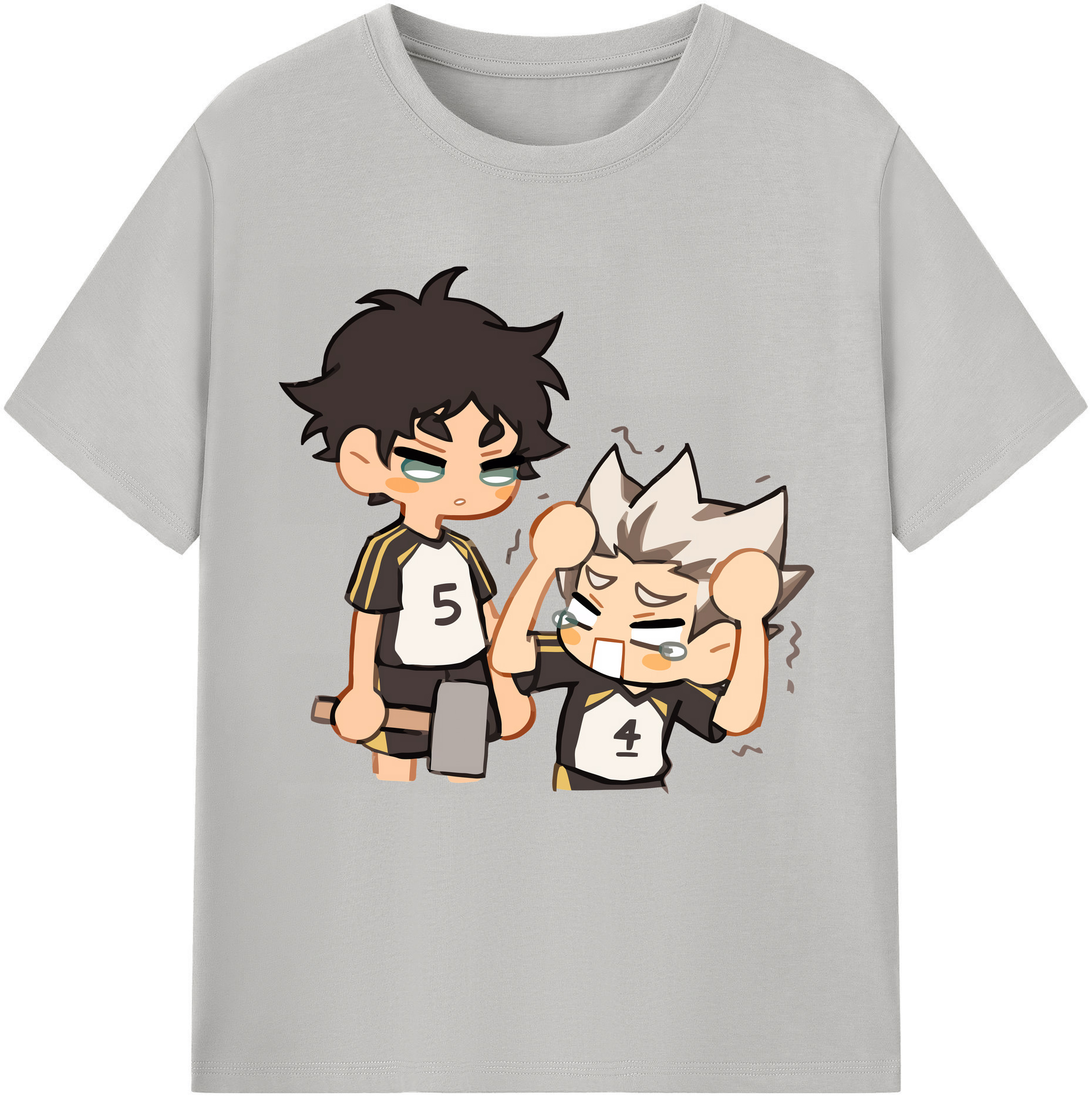 （画像用） ハイキュー!! Haikyu!! 綿100％半袖Tシャツ（フロントプリント）