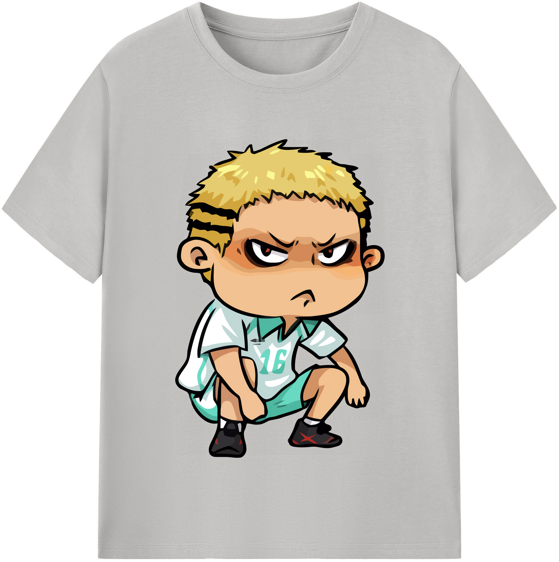（画像用） ハイキュー!! Haikyu!! 綿100％半袖Tシャツ（フロントプリント）