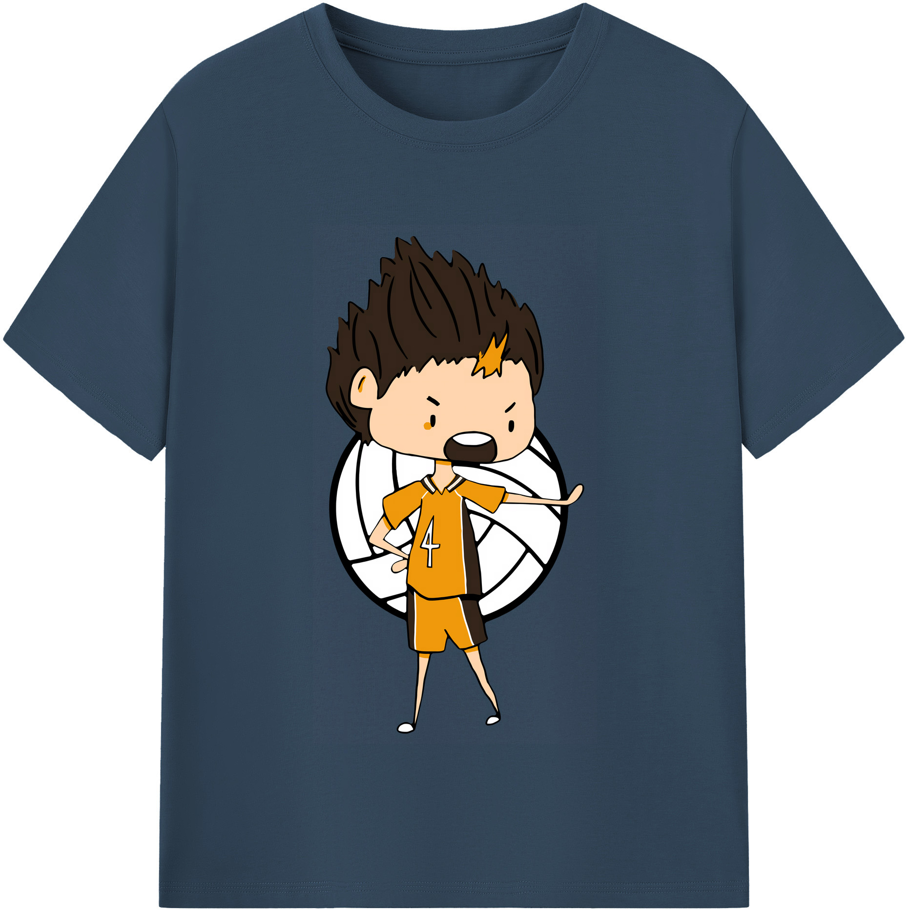（画像用） ハイキュー!! Haikyu!! 綿100％半袖Tシャツ（フロントプリント）