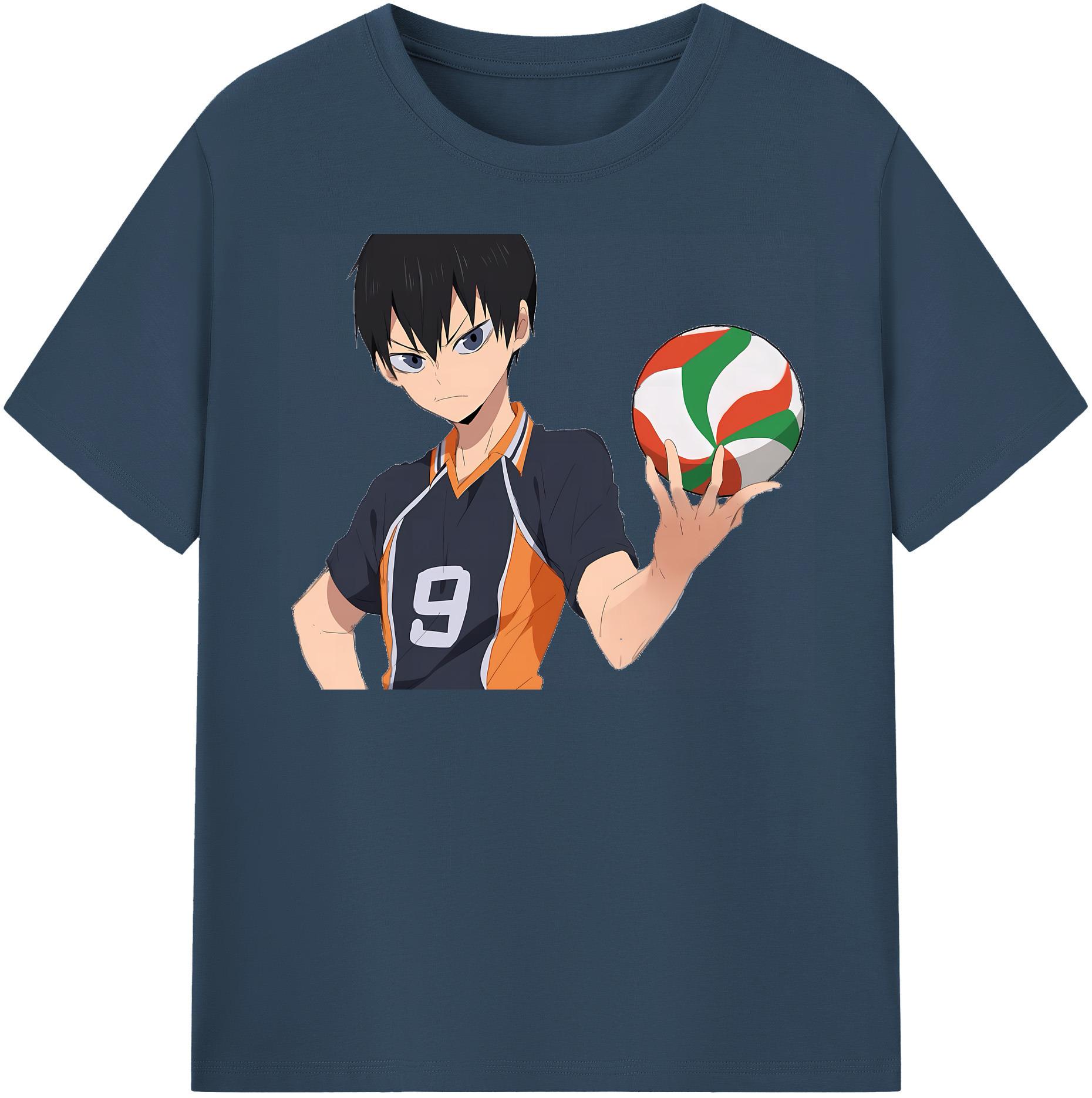 （画像用） ハイキュー!! Haikyu!! 綿100％半袖Tシャツ（フロントプリント）