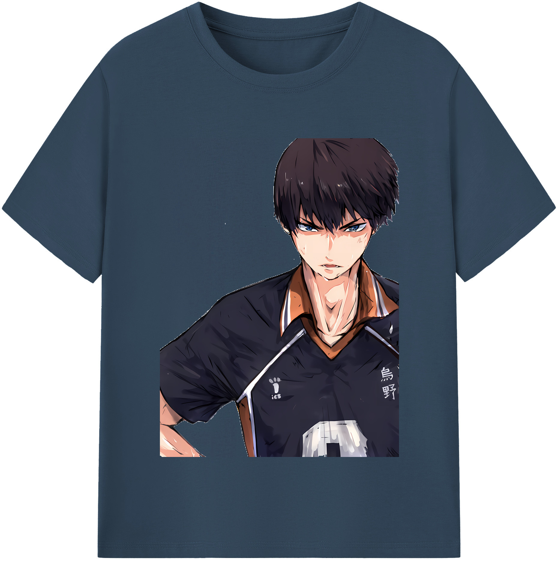 （画像用） ハイキュー!! Haikyu!! 綿100％半袖Tシャツ（フロントプリント）