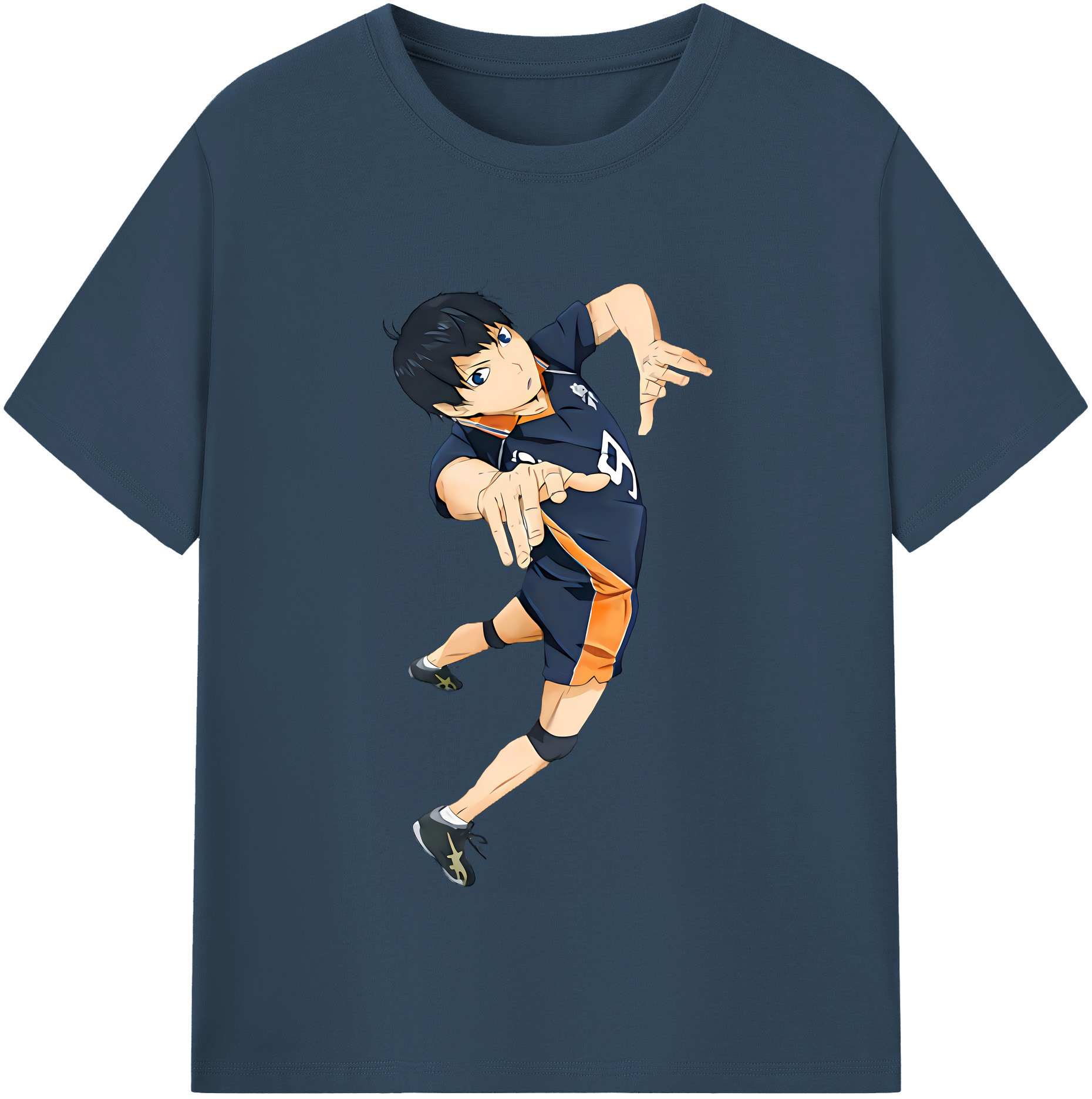 （画像用） ハイキュー!! Haikyu!! 綿100％半袖Tシャツ（フロントプリント）