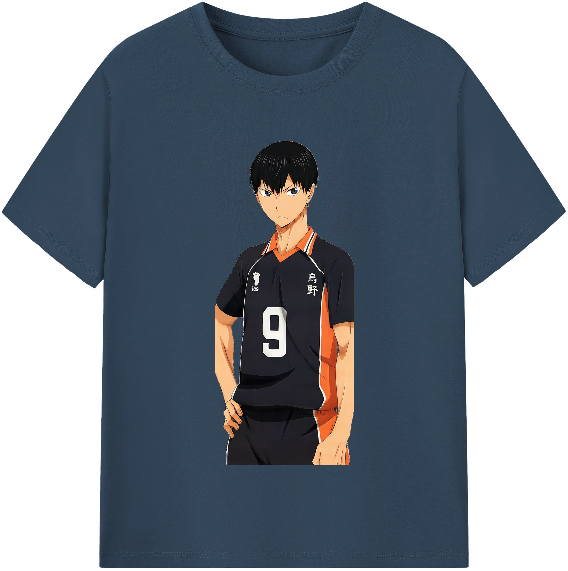 （画像用） ハイキュー!! Haikyu!! 綿100％半袖Tシャツ（フロントプリント）