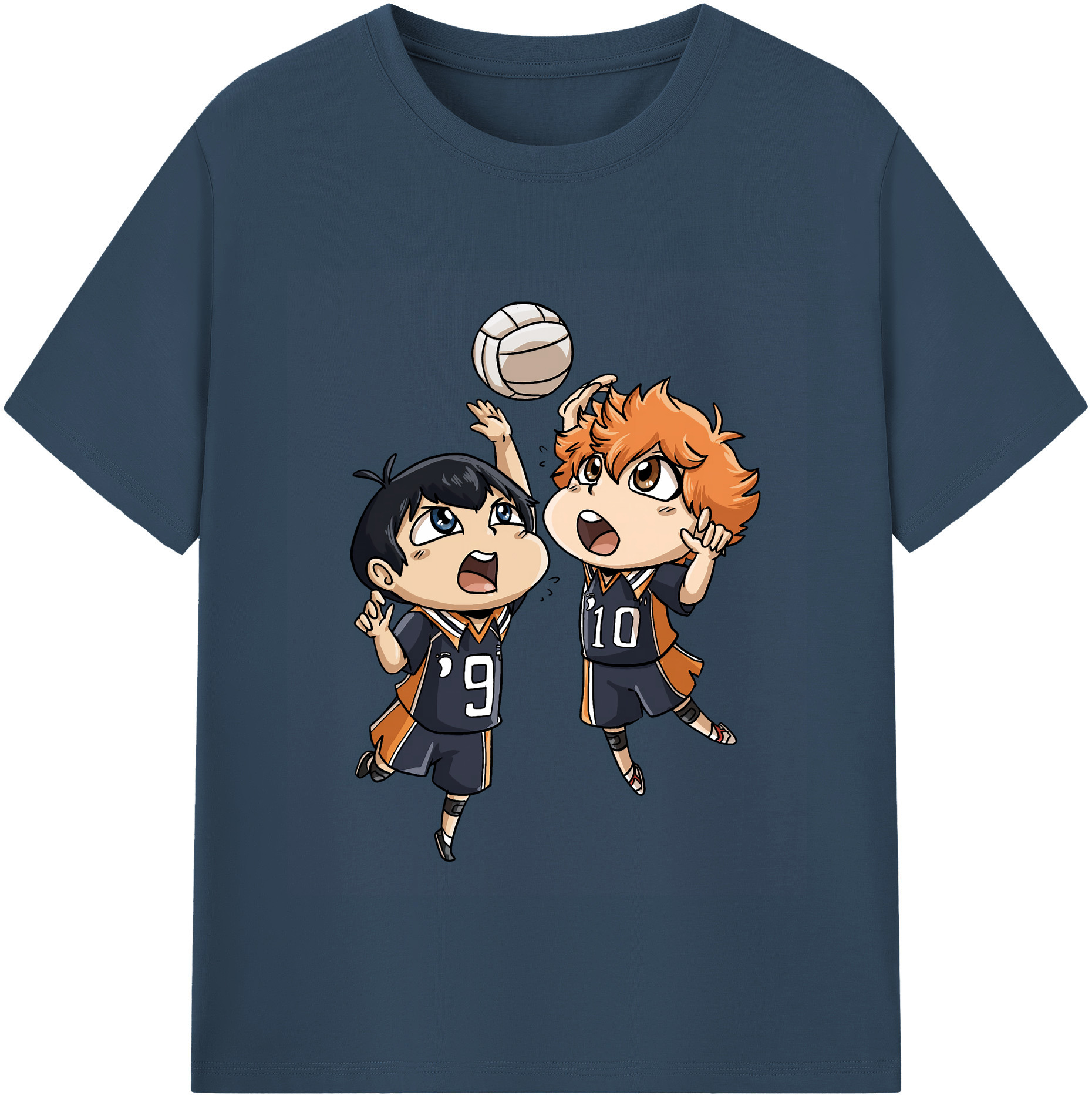 （画像用） ハイキュー!! Haikyu!! 綿100％半袖Tシャツ（フロントプリント）