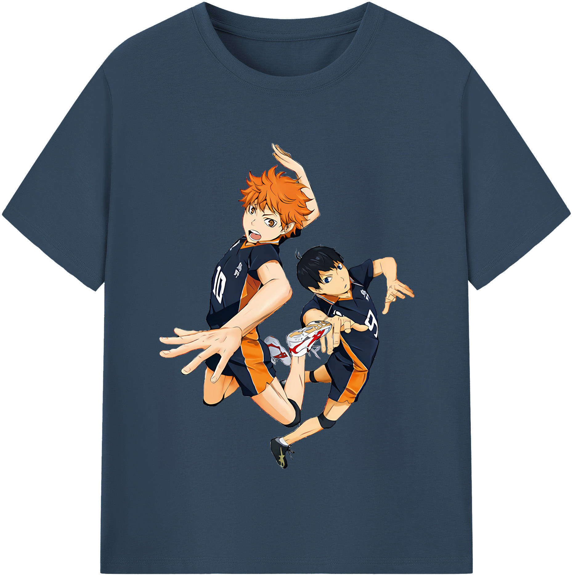 （画像用） ハイキュー!! Haikyu!! 綿100％半袖Tシャツ（フロントプリント）