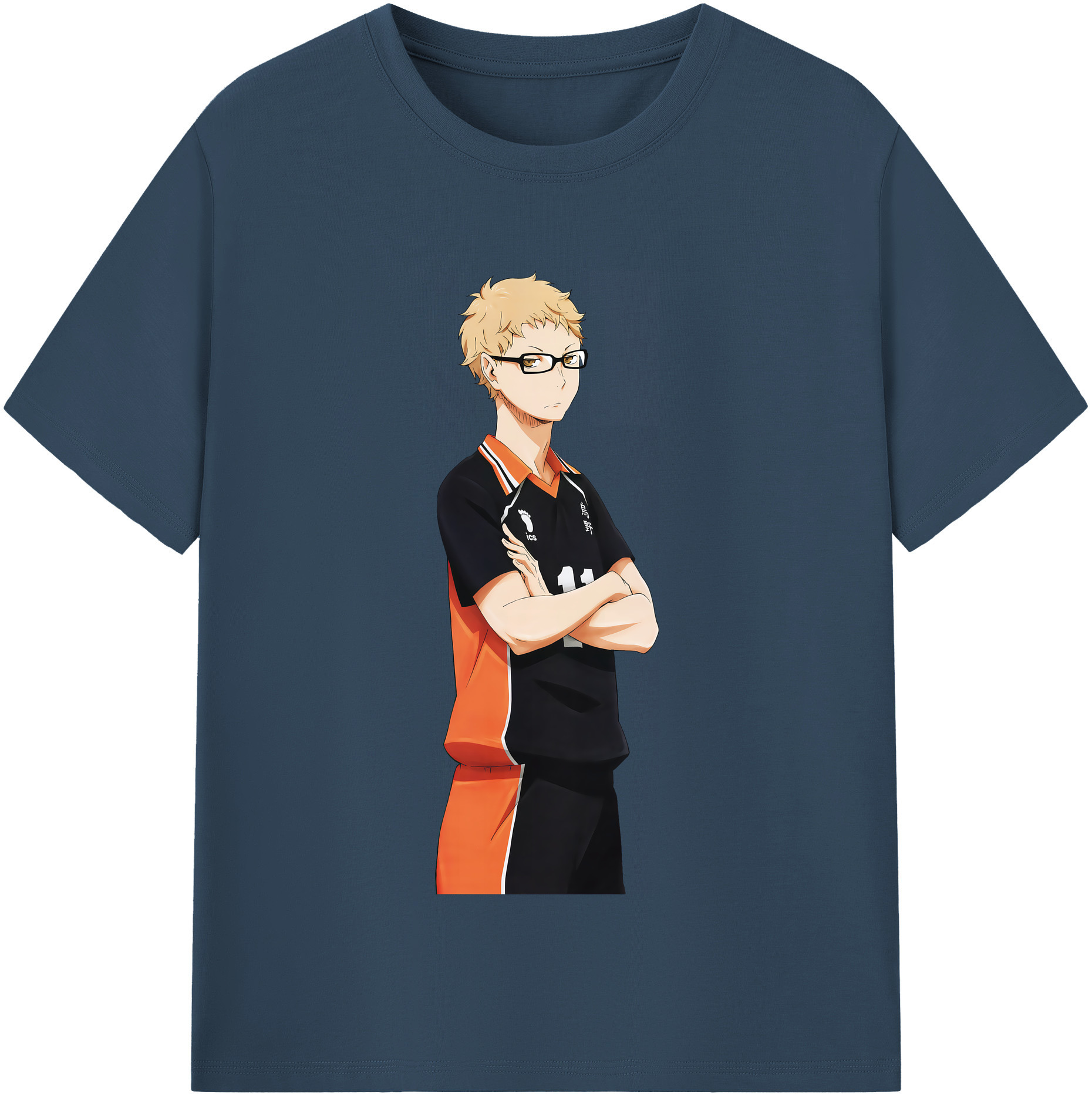 （画像用） ハイキュー!! Haikyu!! 綿100％半袖Tシャツ（フロントプリント）