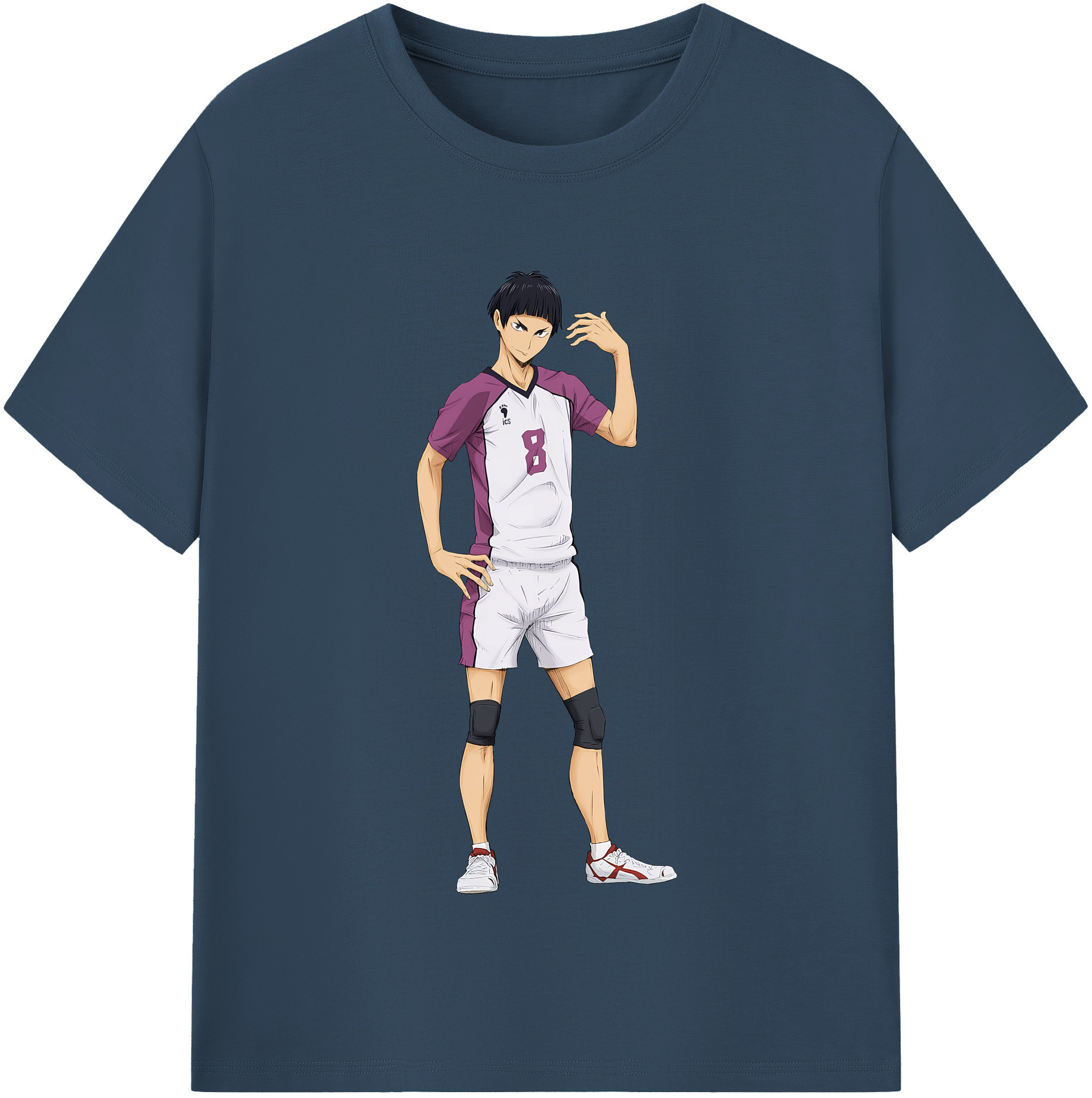 （画像用） ハイキュー!! Haikyu!! 綿100％半袖Tシャツ（フロントプリント）