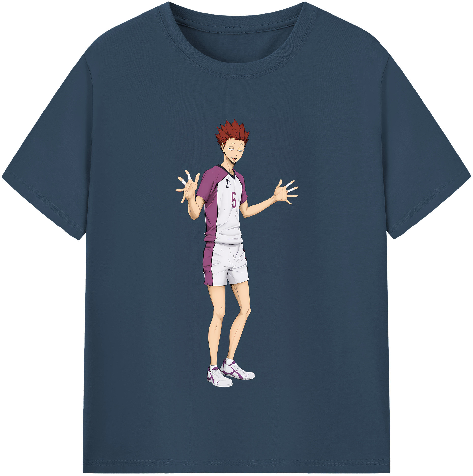 （画像用） ハイキュー!! Haikyu!! 綿100％半袖Tシャツ（フロントプリント）