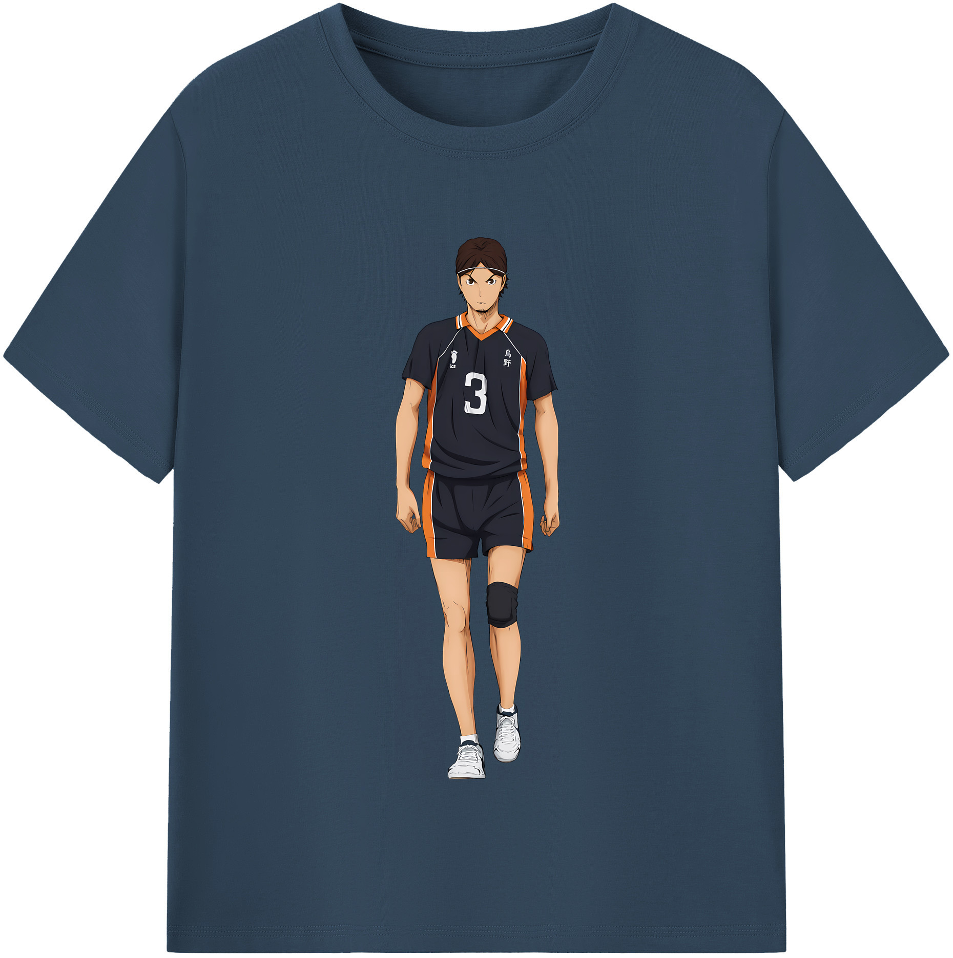 （画像用） ハイキュー!! Haikyu!! 綿100％半袖Tシャツ（フロントプリント）