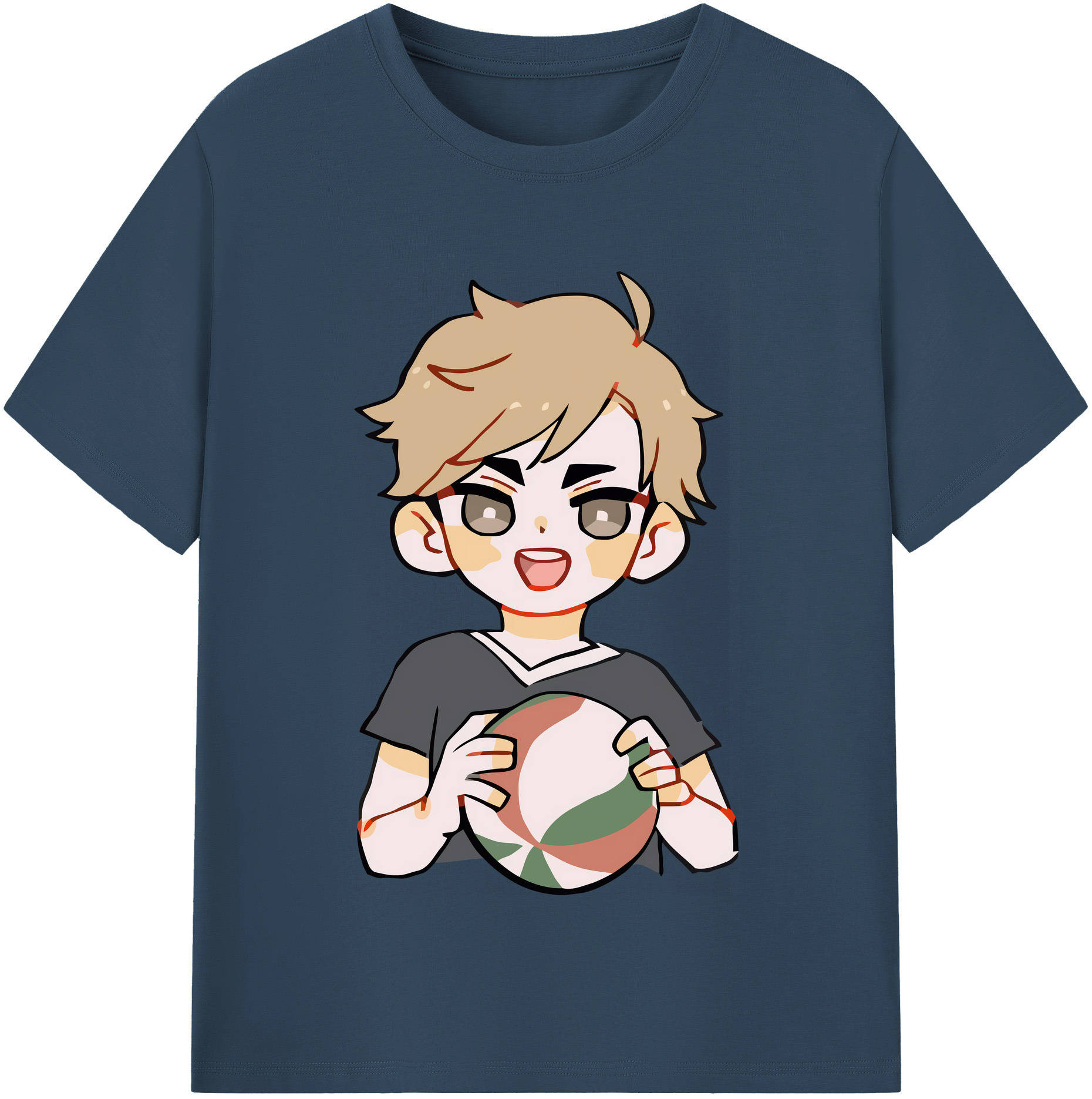 （画像用） ハイキュー!! Haikyu!! 綿100％半袖Tシャツ（フロントプリント）