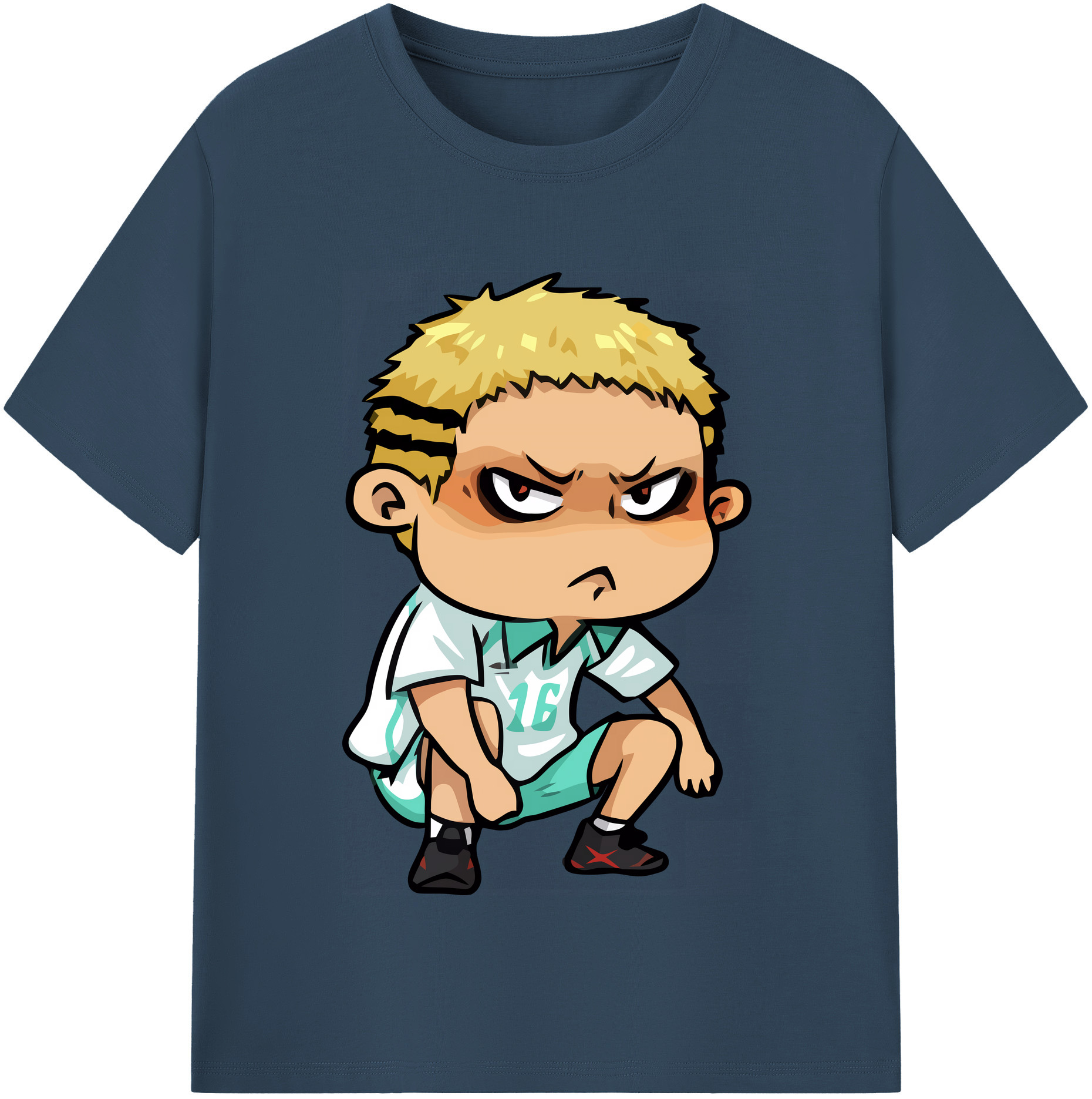 （画像用） ハイキュー!! Haikyu!! 綿100％半袖Tシャツ（フロントプリント）