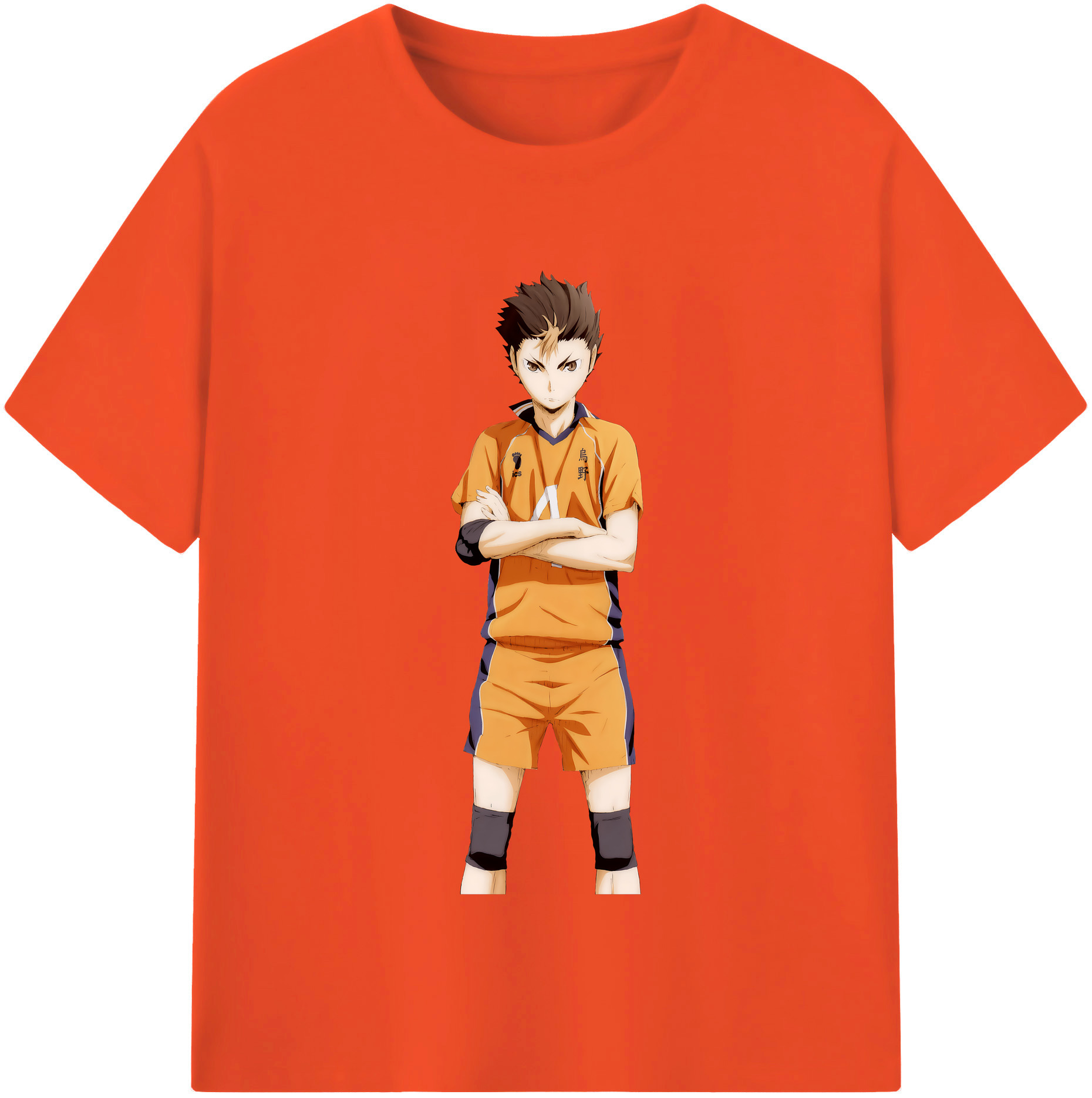 （画像用） ハイキュー!! Haikyu!! 綿100％半袖Tシャツ（フロントプリント）