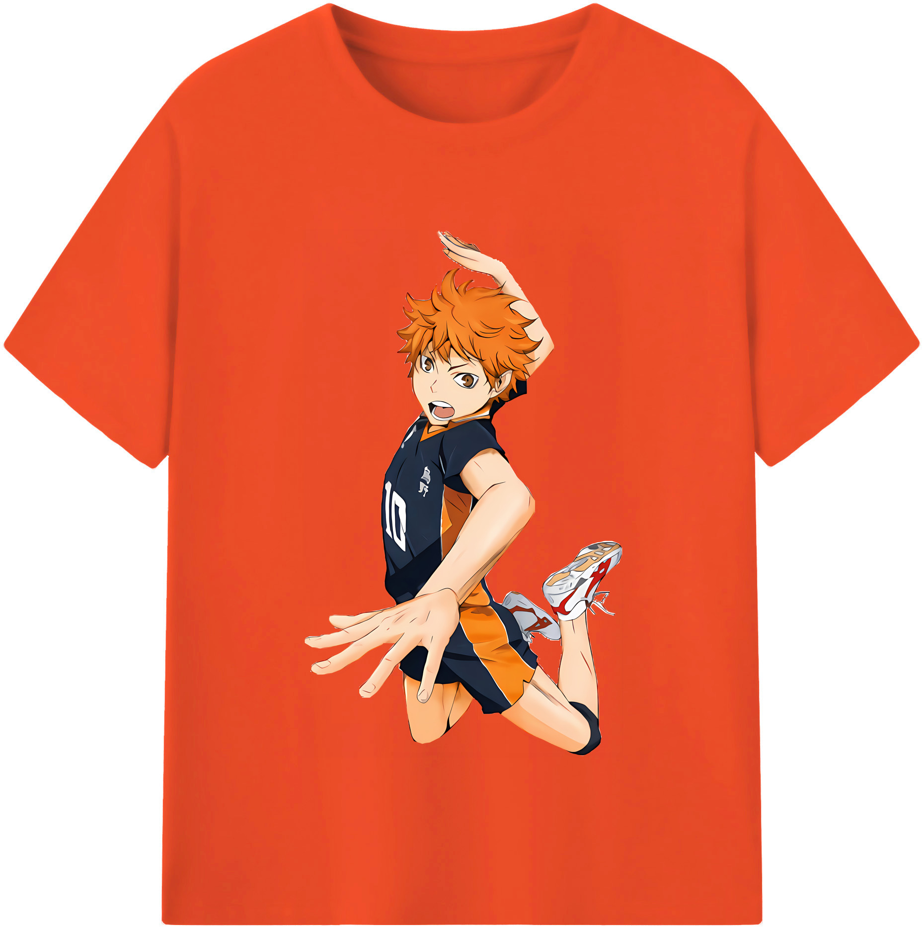 （画像用） ハイキュー!! Haikyu!! 綿100％半袖Tシャツ（フロントプリント）