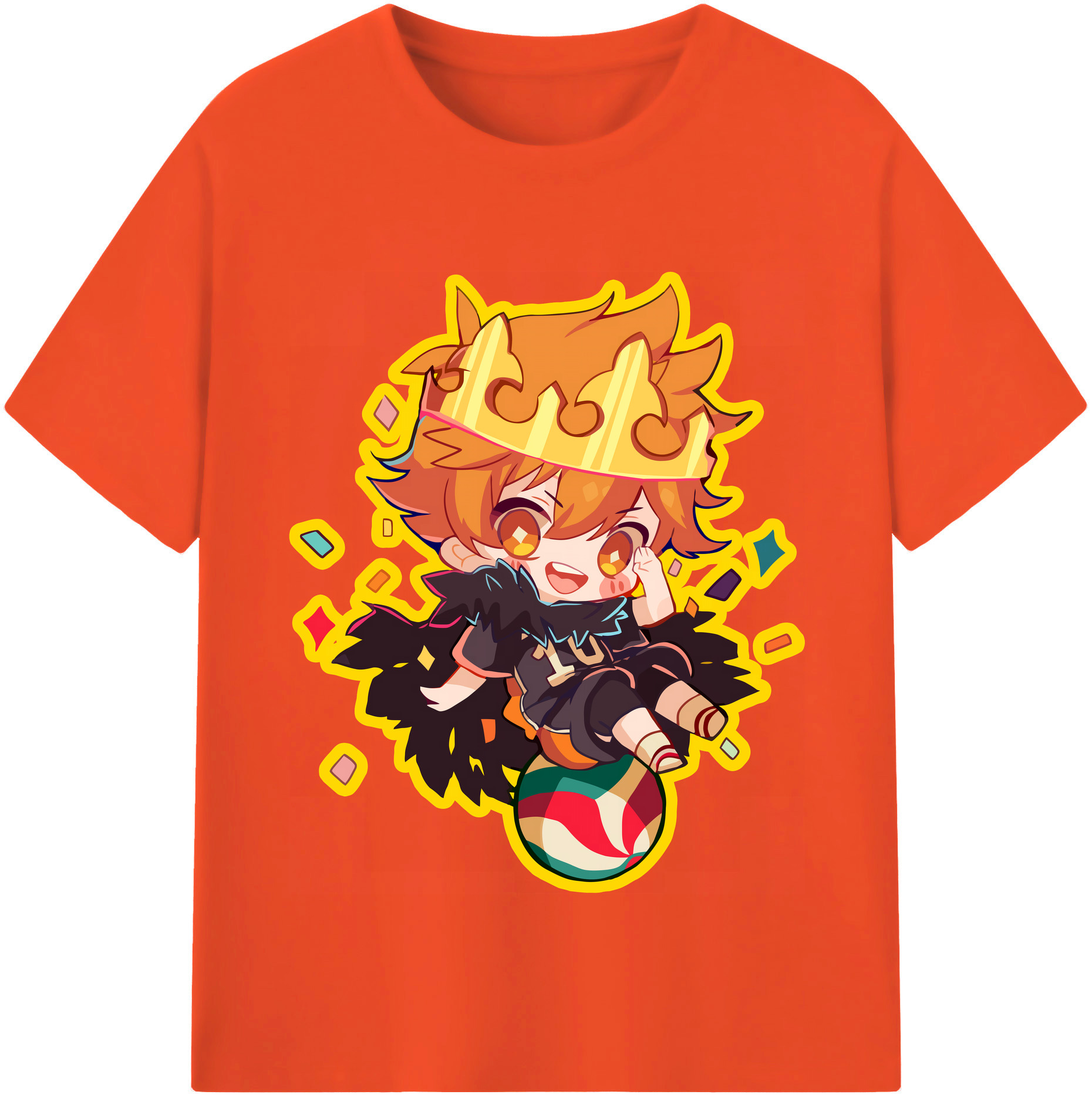 （画像用） ハイキュー!! Haikyu!! 綿100％半袖Tシャツ（フロントプリント）